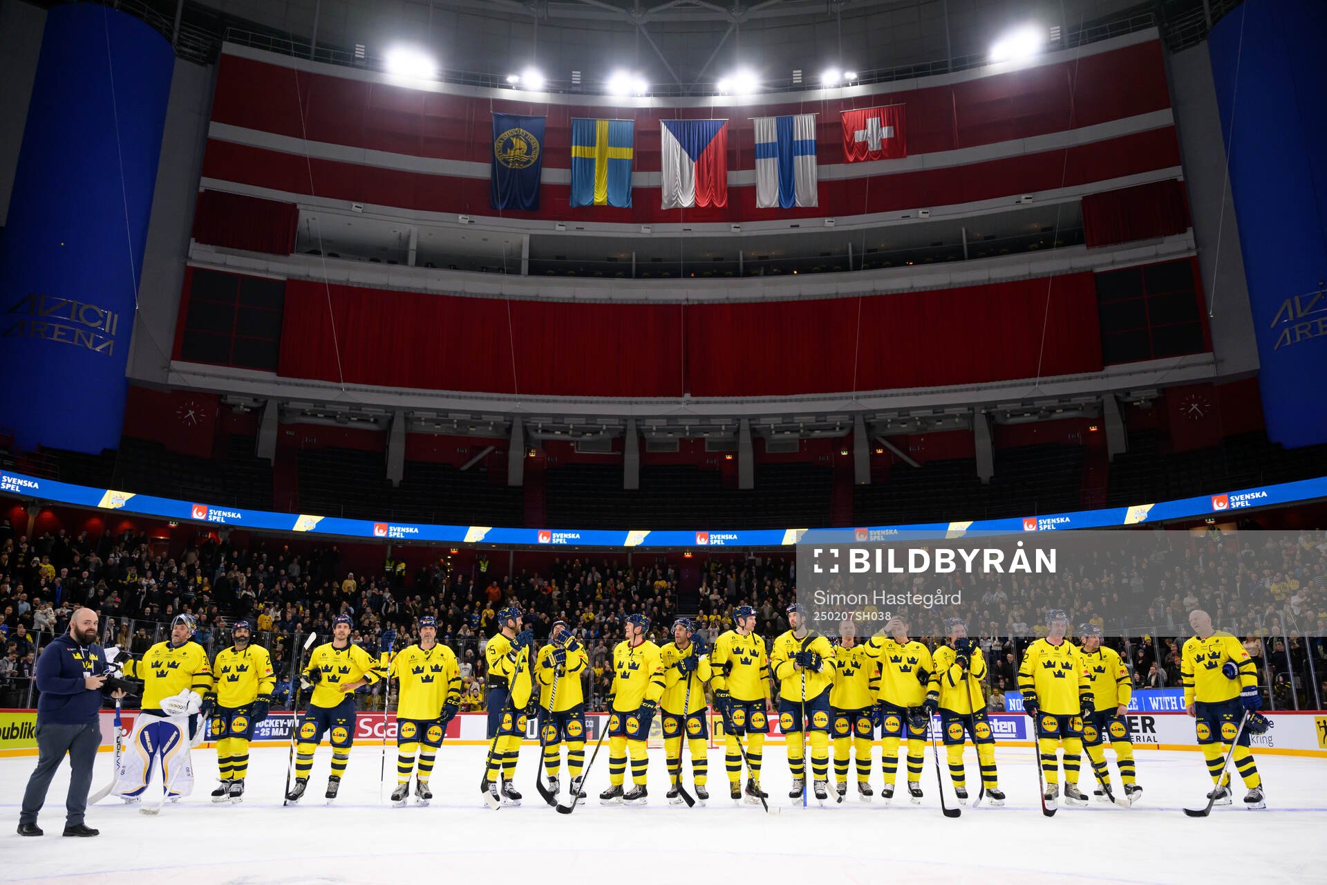 Players of Tre Kronor Legends