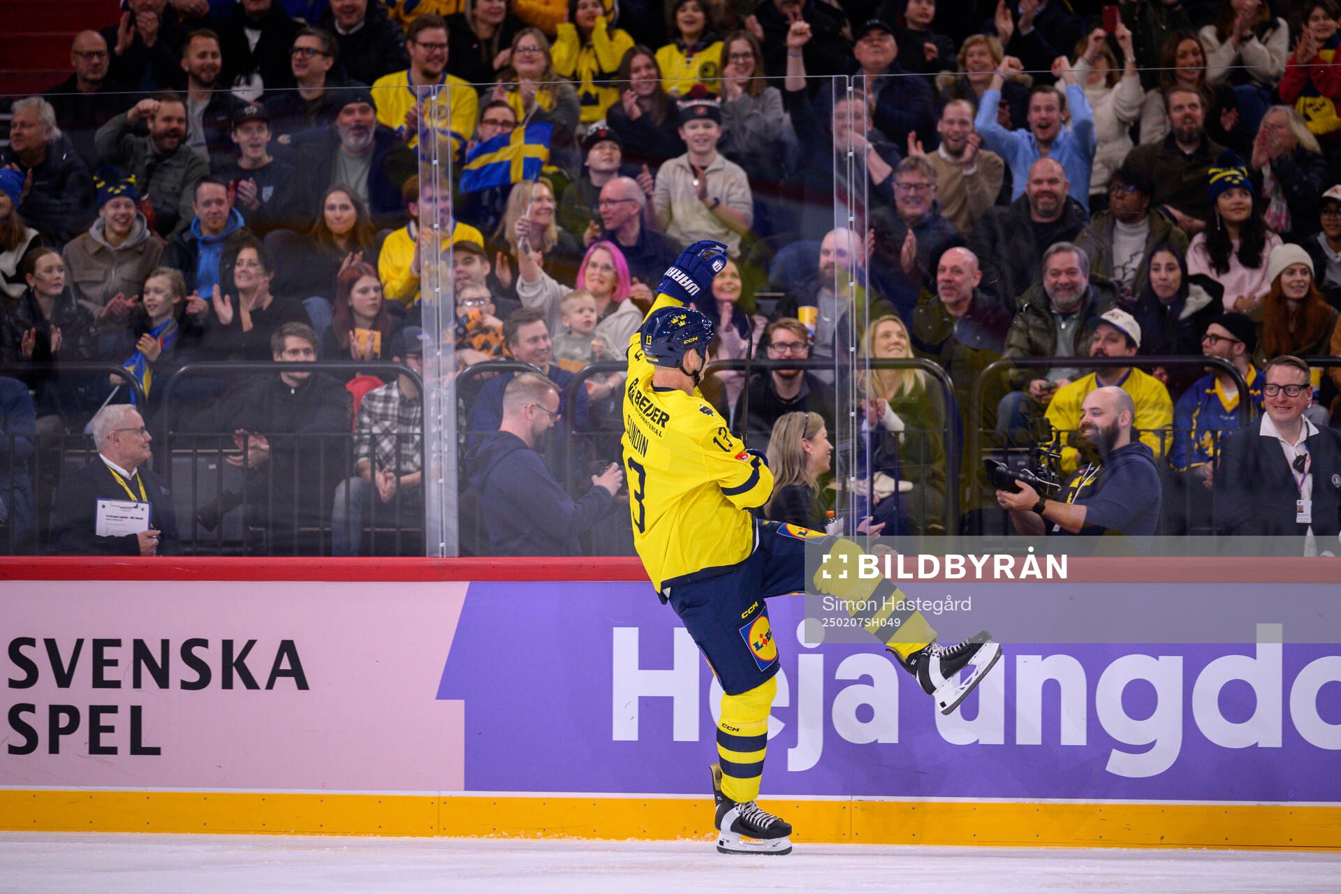 Mats Sundin of Tre Kronor Legends