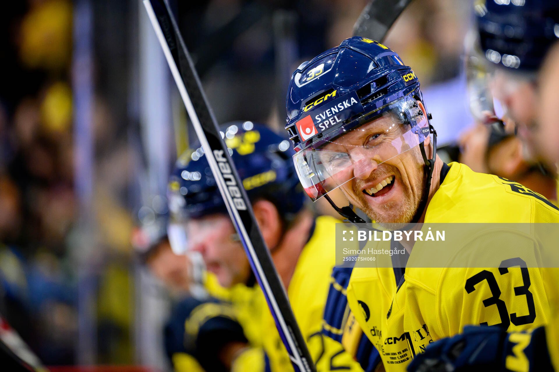 Henrik Sedin of Tre Kronor Legends