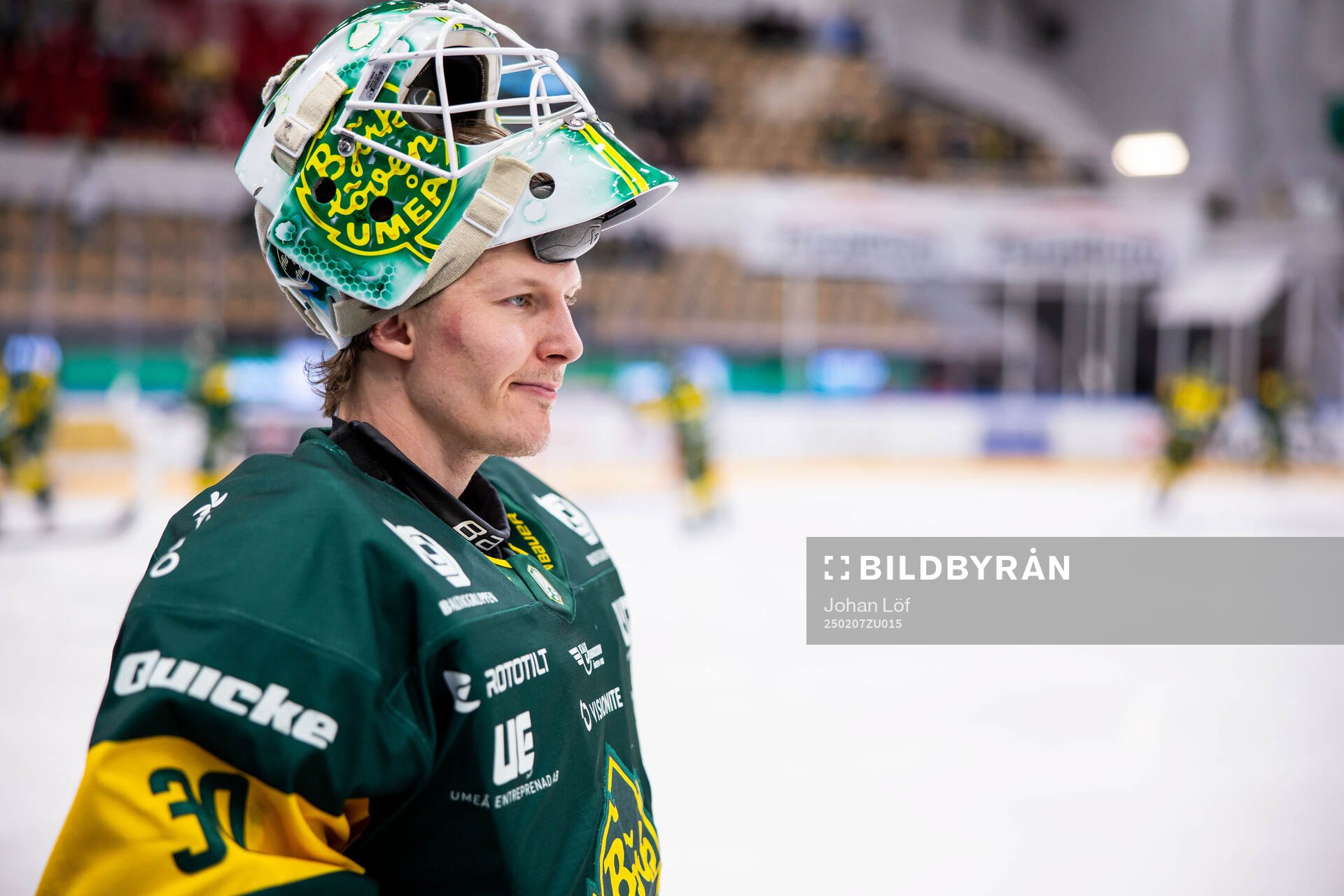 Björklövens målvakt Joona Voutilainen