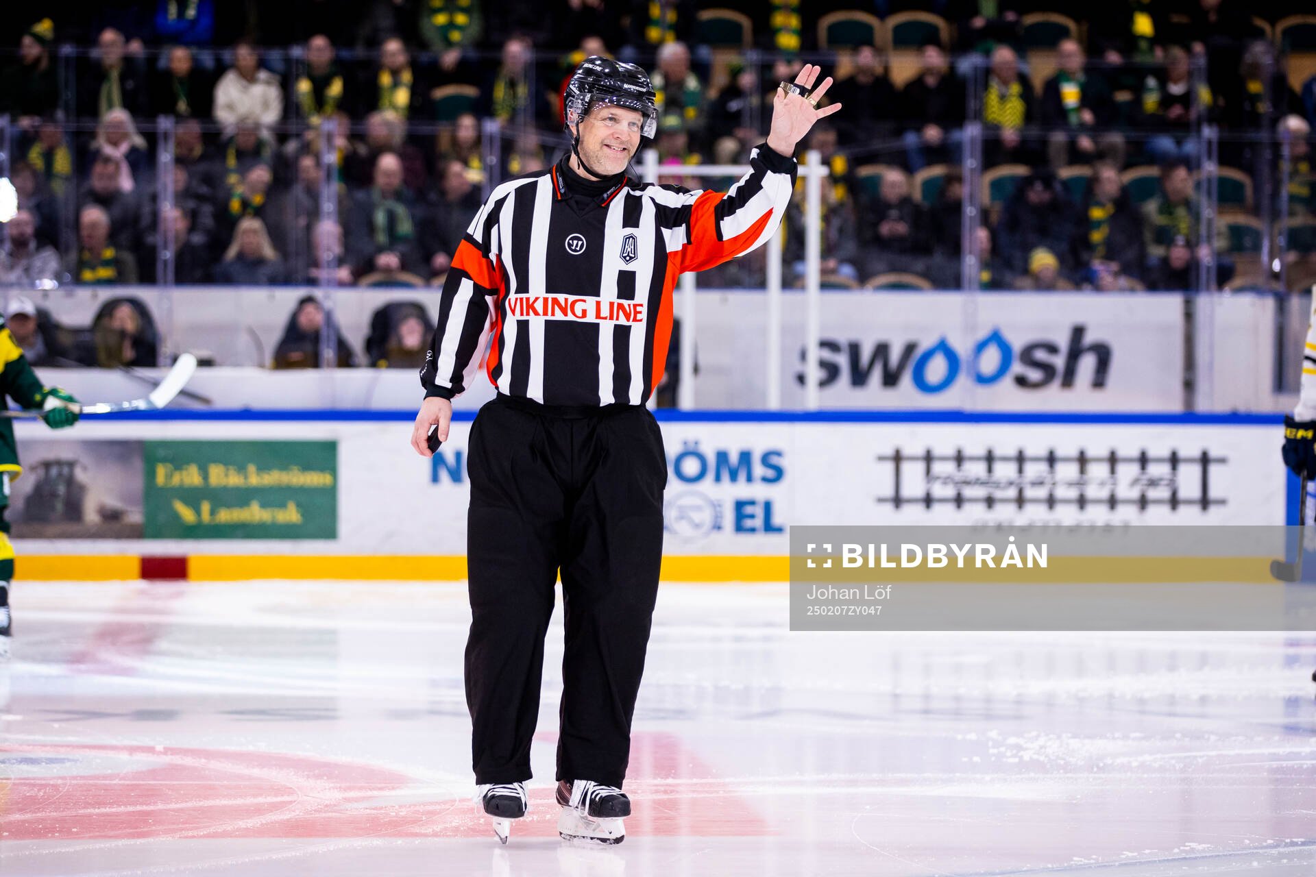 Huvuddomare Mikael Nord