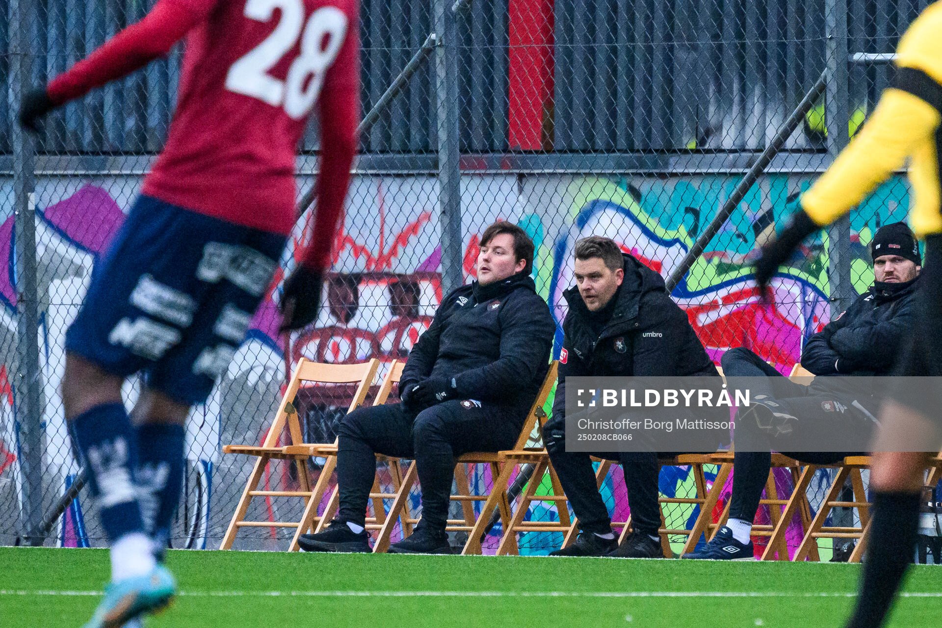 Örgrytes tränare Andreas Holmberg deppar