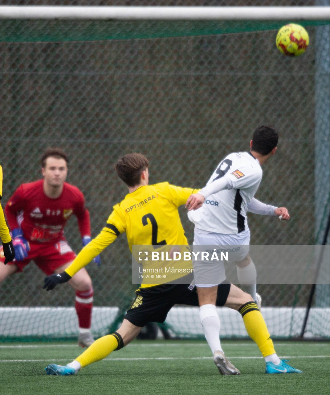 i träningsmatchen mellan IFK Hässleholm och Åstorps FF i