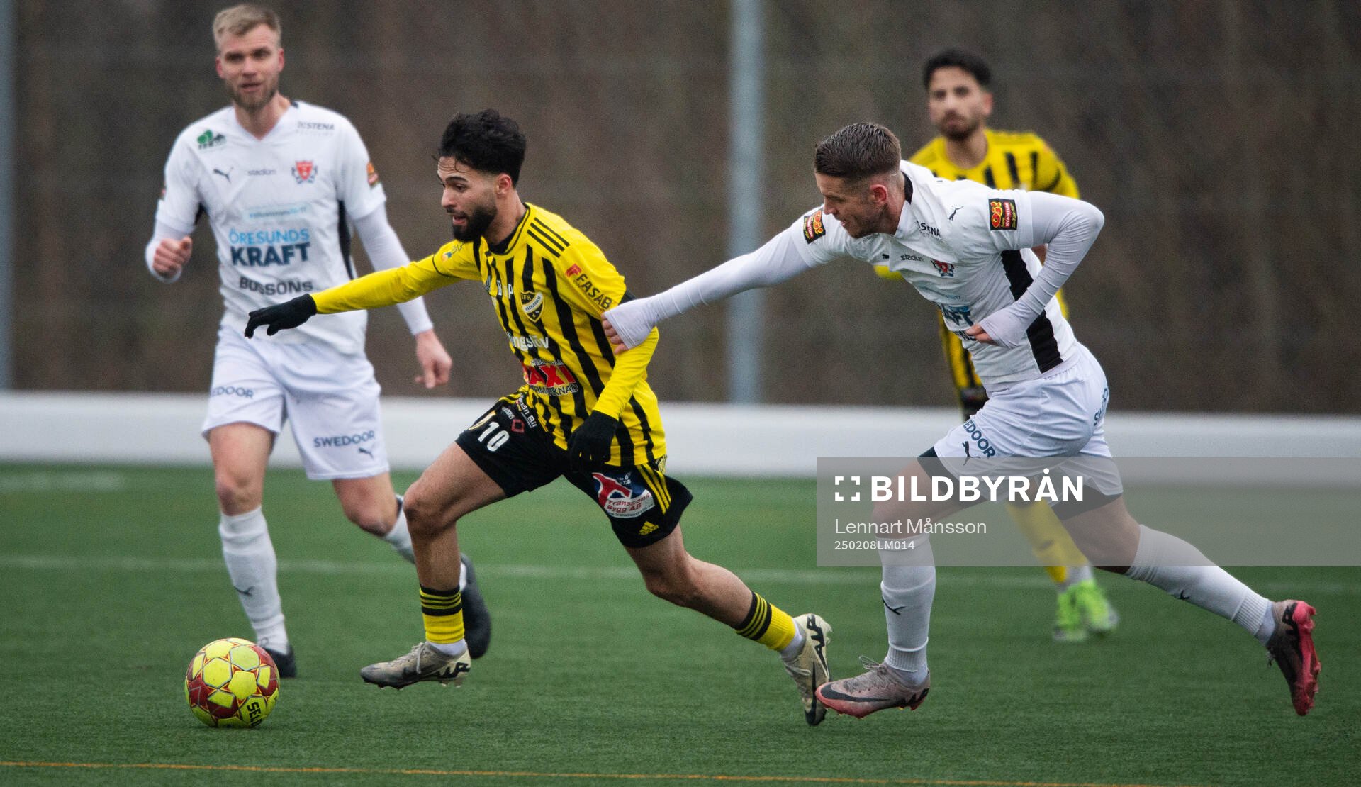 IFK Hässleholms Rahel Nader i träningsmatchen mellan IFK