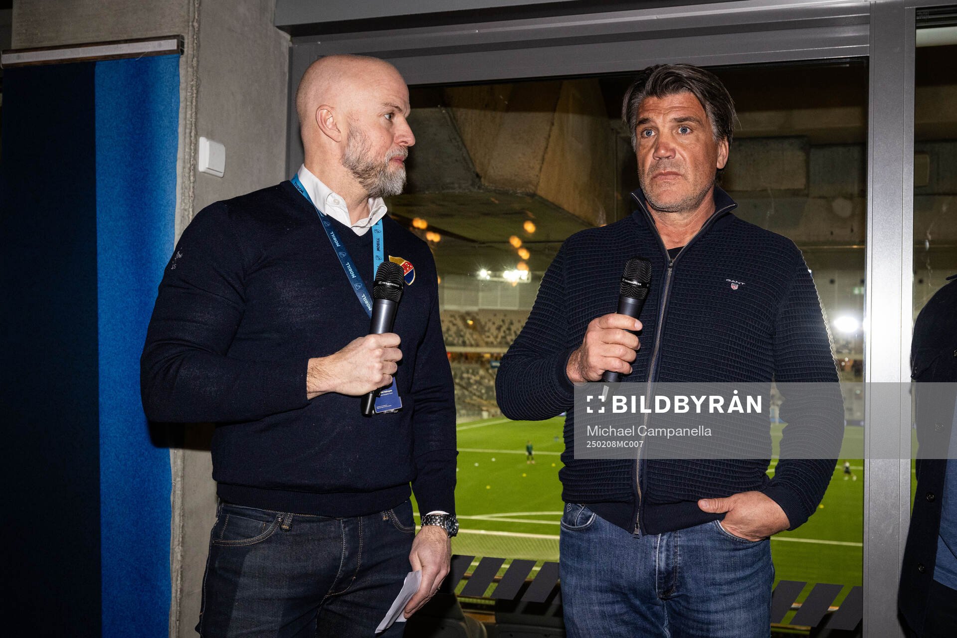 Djurgårdens sportchef Bosse Andersson innan