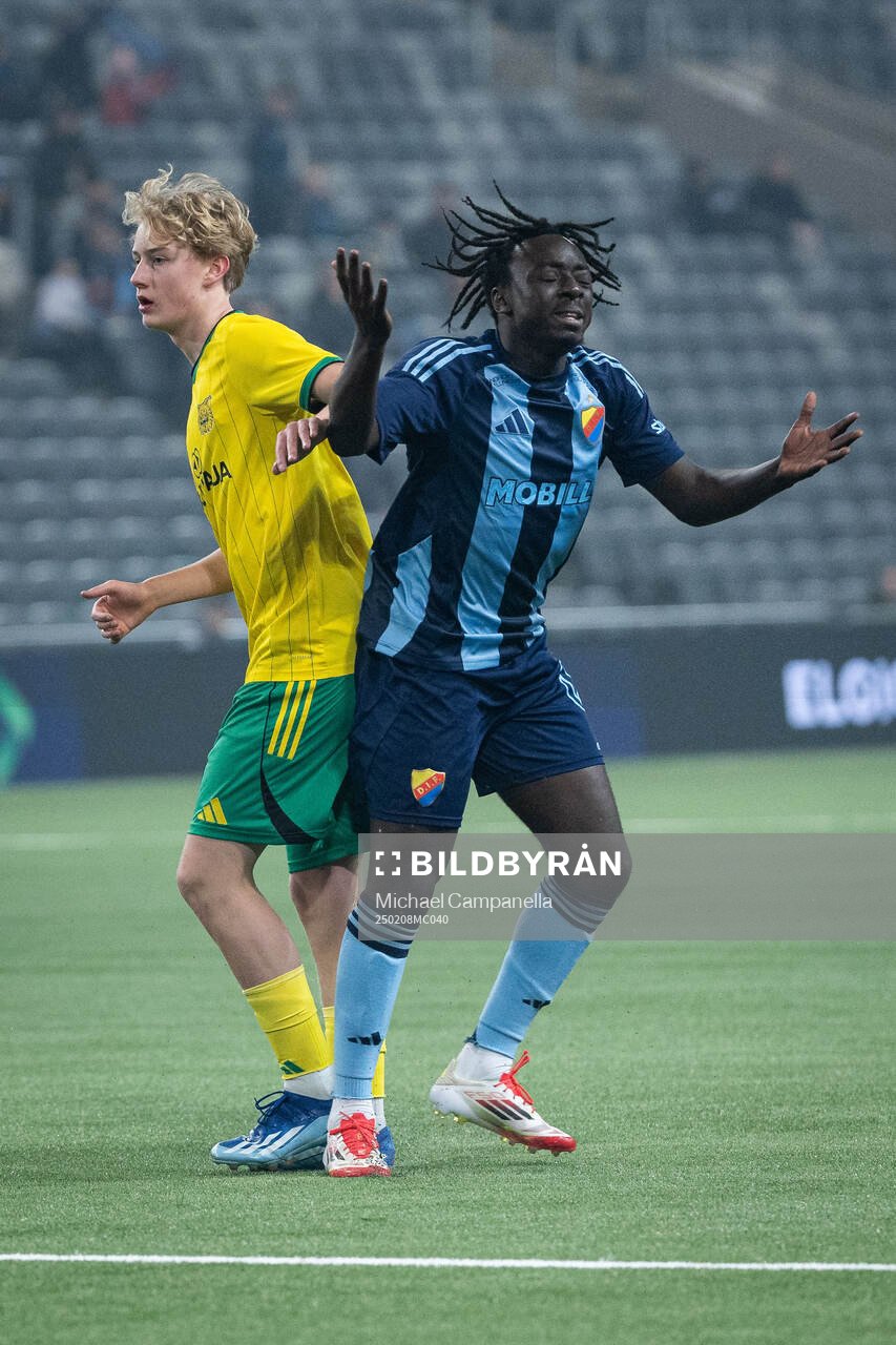 Djurgårdens Kalipha Jawla deppar