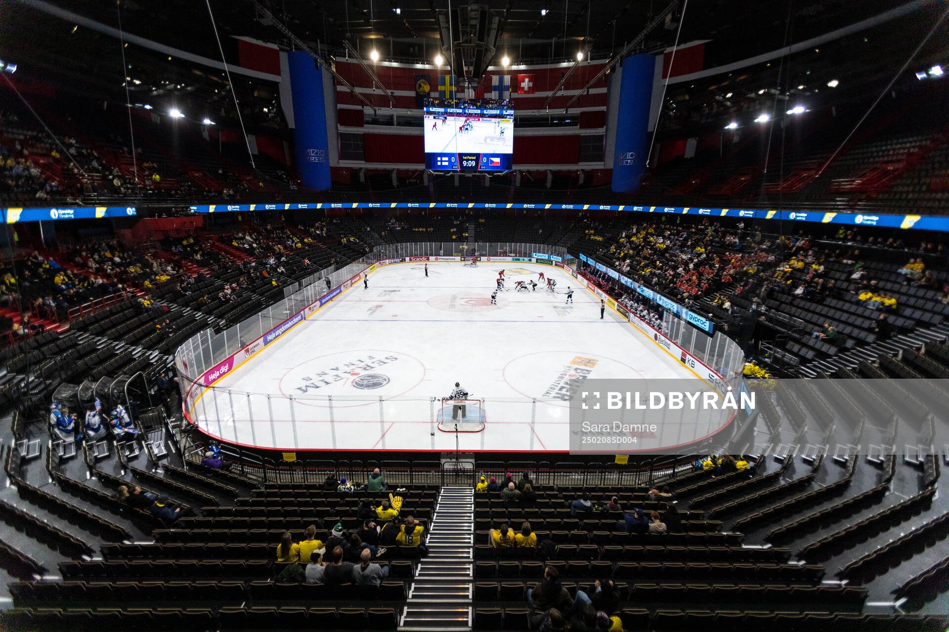 General view of Avicii Arena