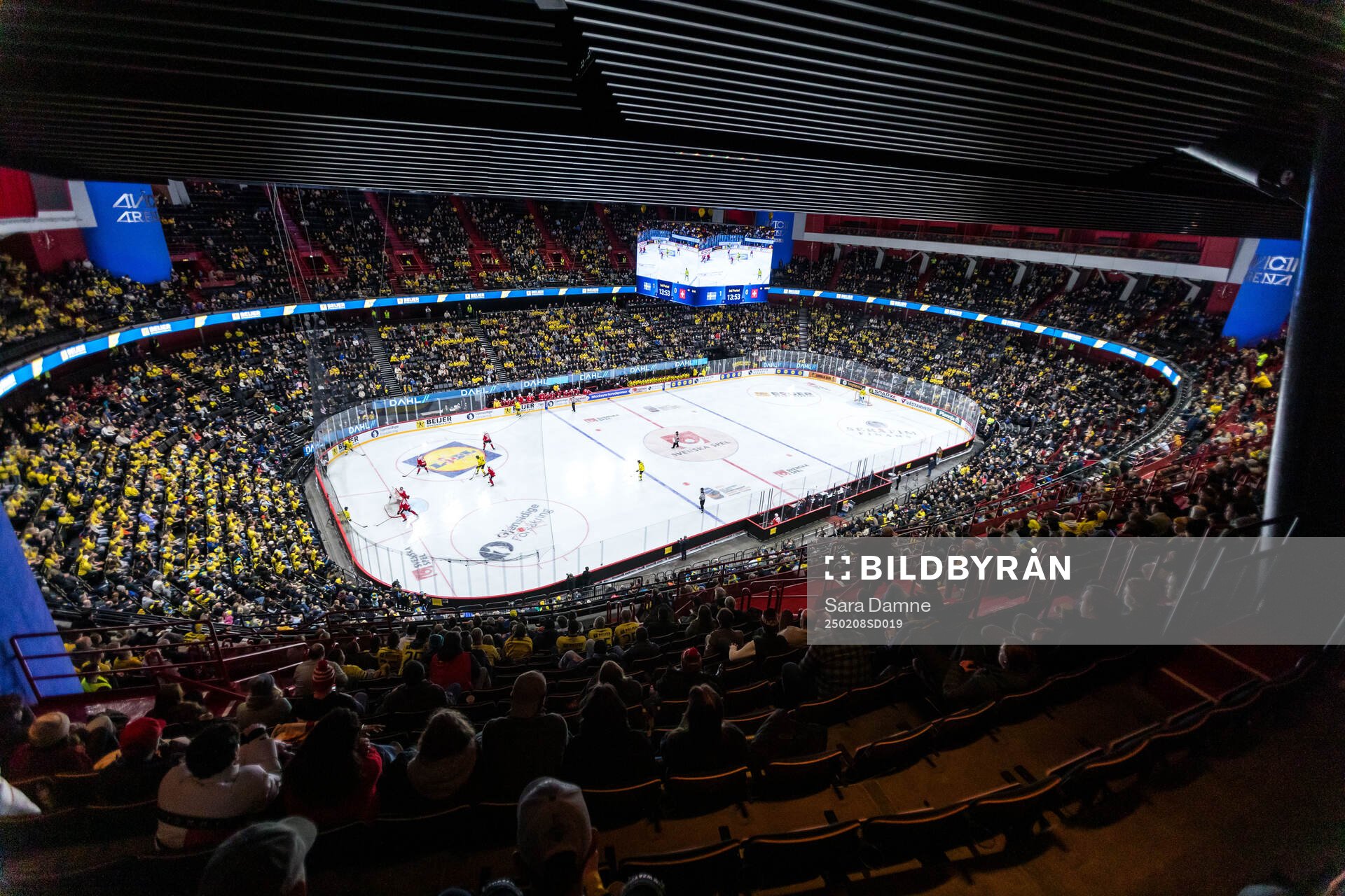 General view of Avicii Arena