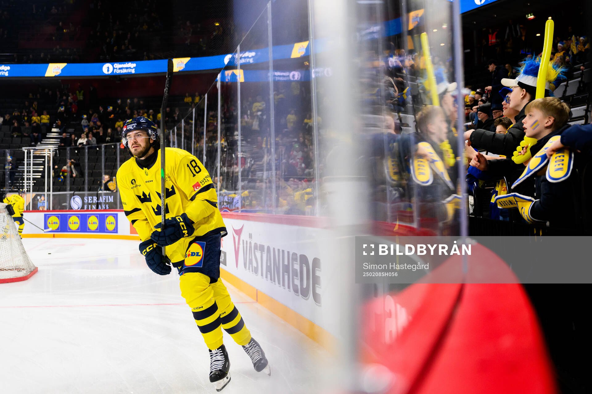 Dennis Everberg of Sweden
