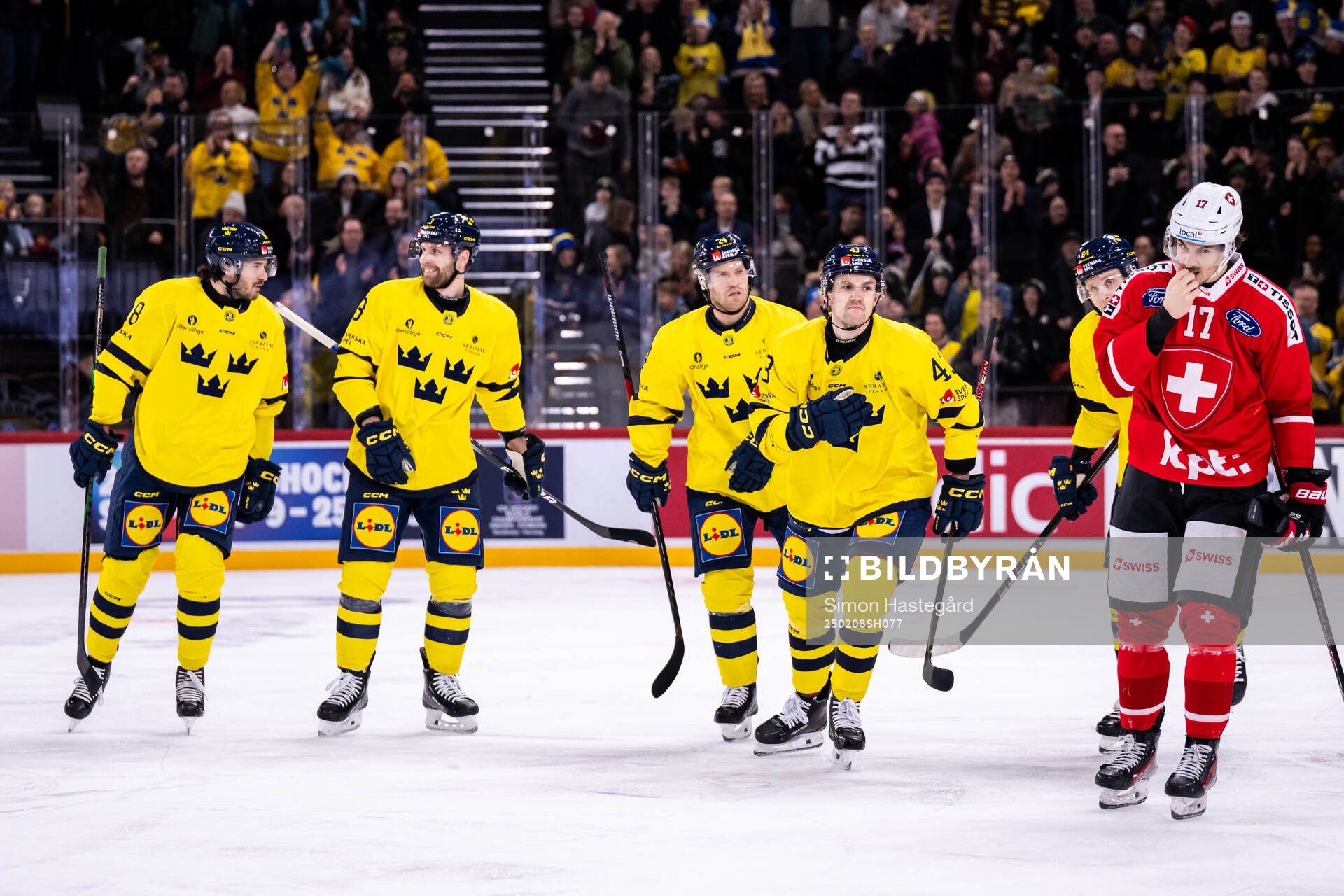 Dennis Everberg, Klas Dahlbeck, Oscar Lindberg and Filip