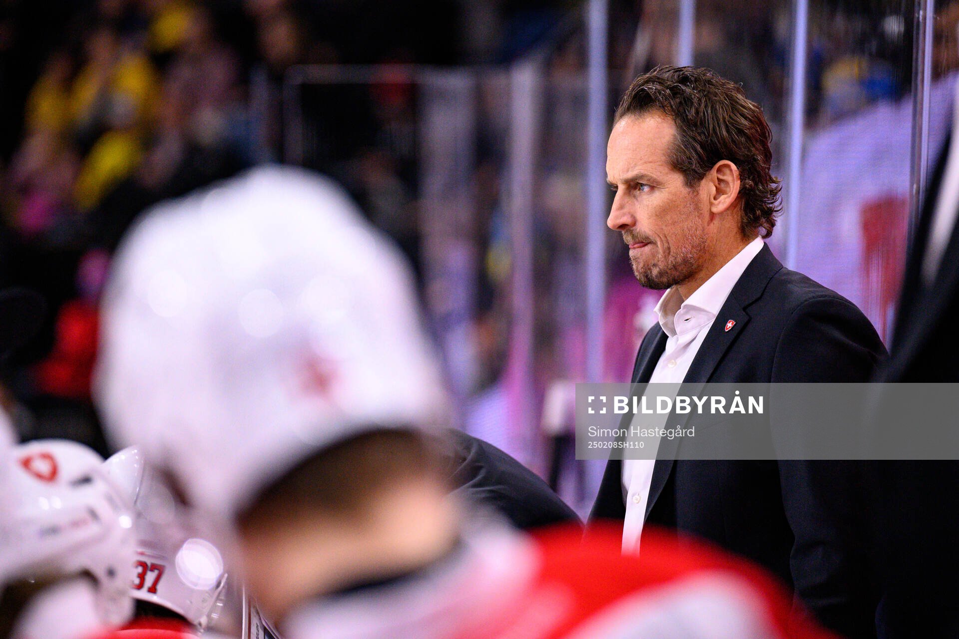 Head coach Patrick Fischer of Switzerland