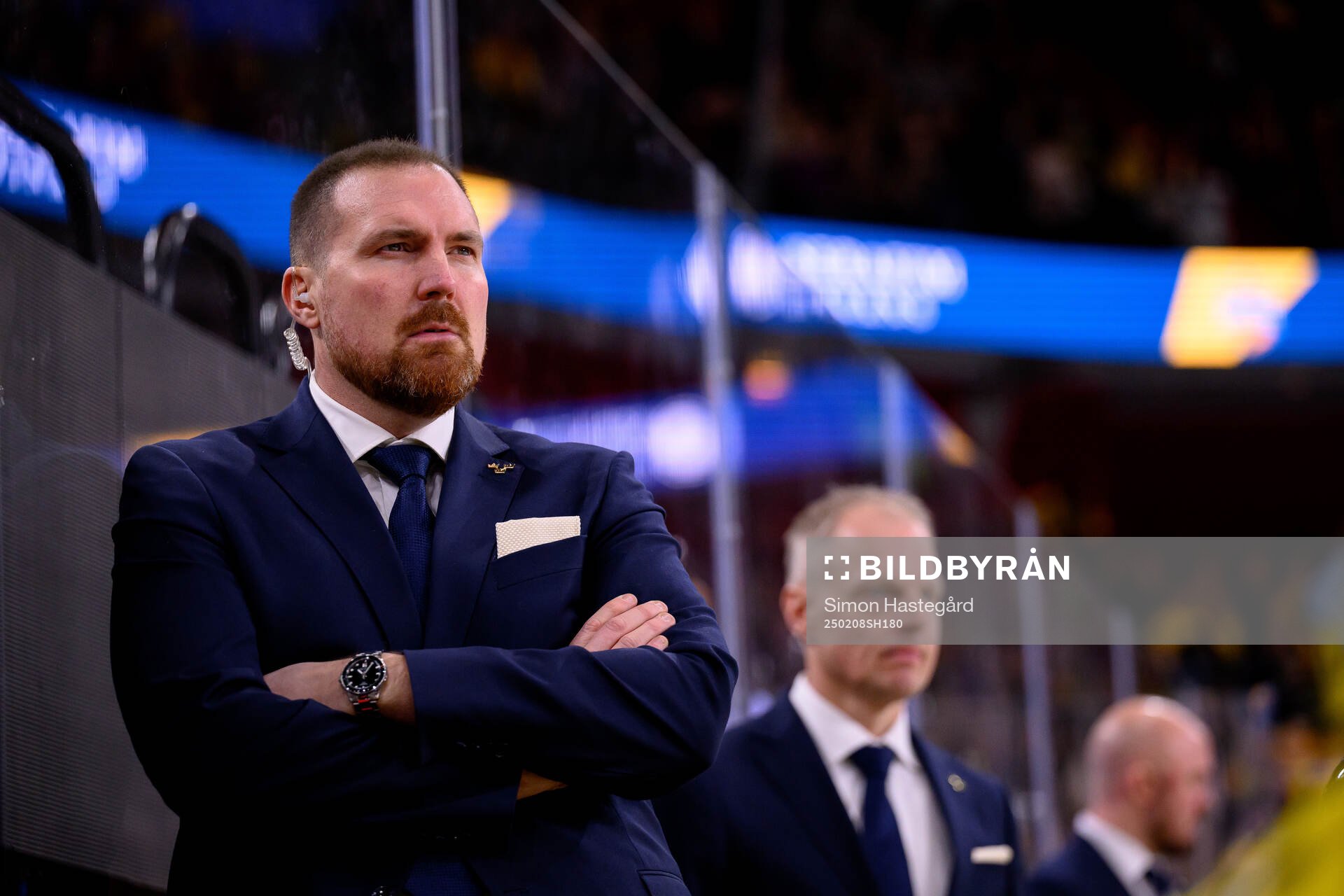 Assistant coach Gereon Dahlgren