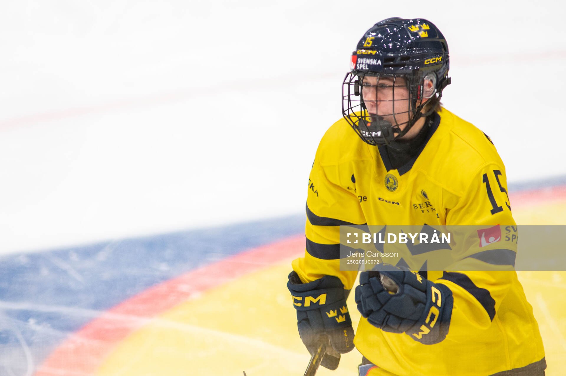 Lisa Johansson of Sweden celebrates