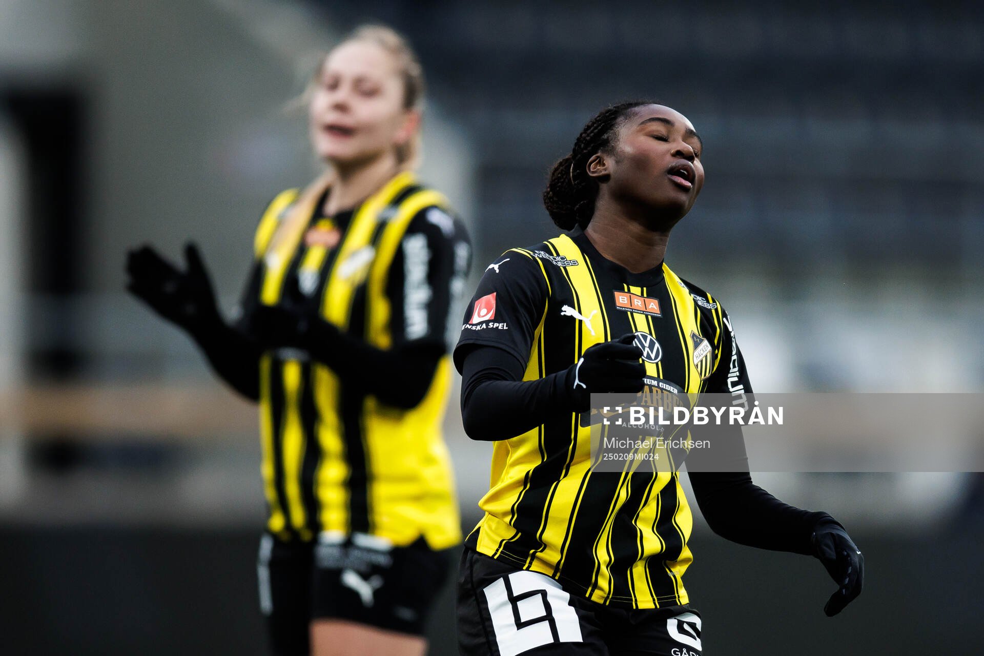Häckens Monica Jusu Bah deppar