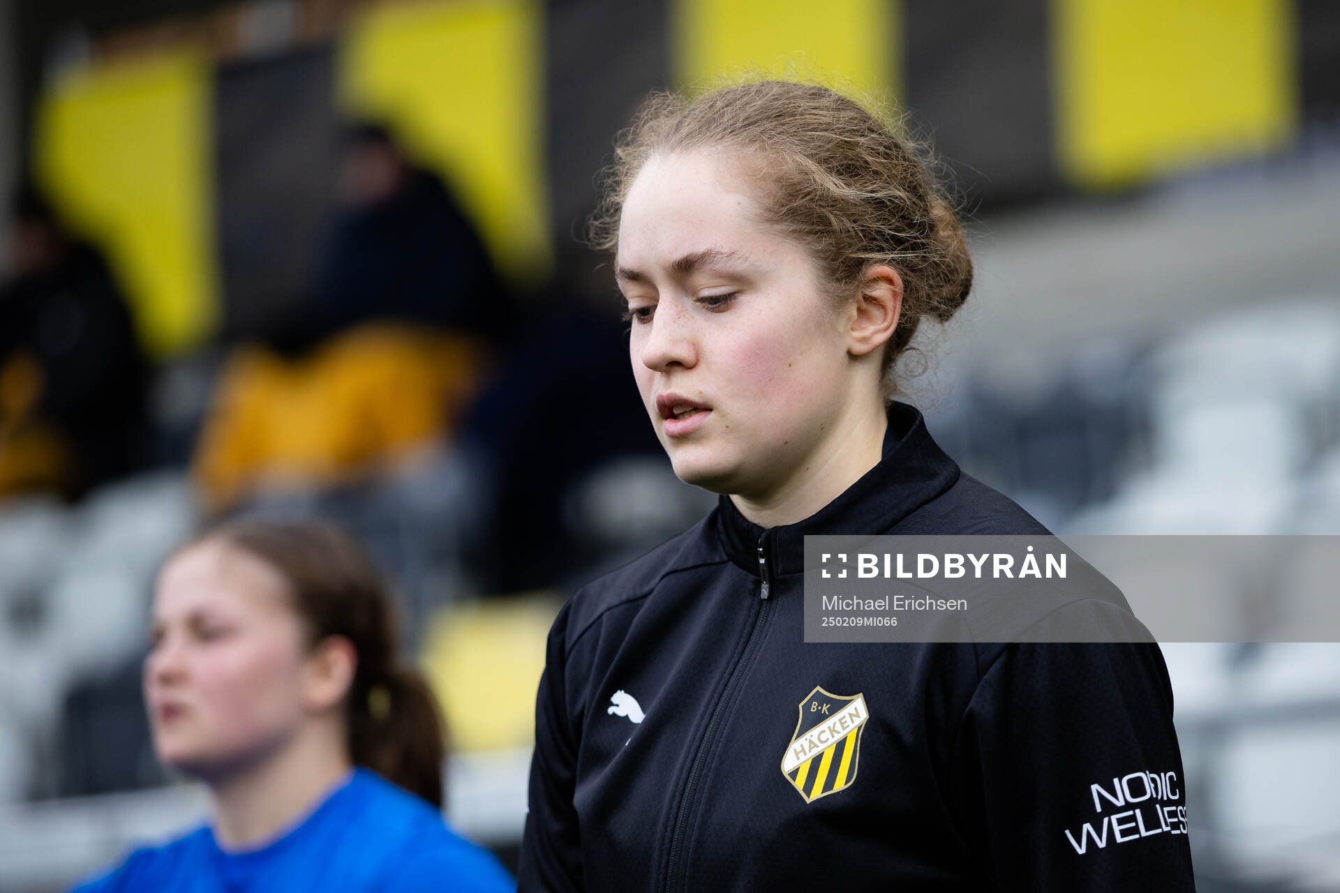 Häckens målvakt Fanney Birkisdottir