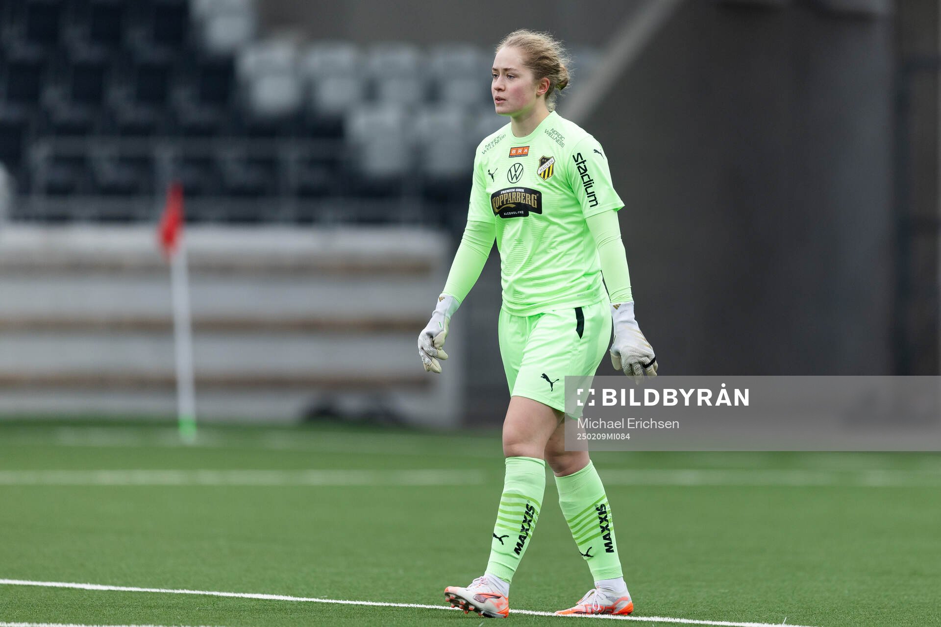 Häckens målvakt Fanney Birkisdottir