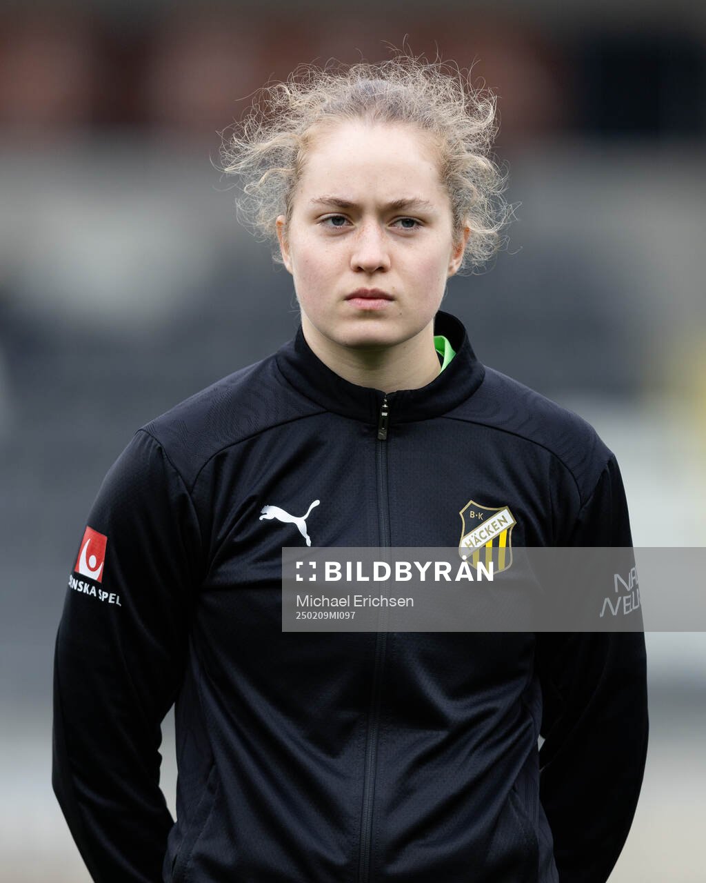 Häckens målvakt Fanney Birkisdottir