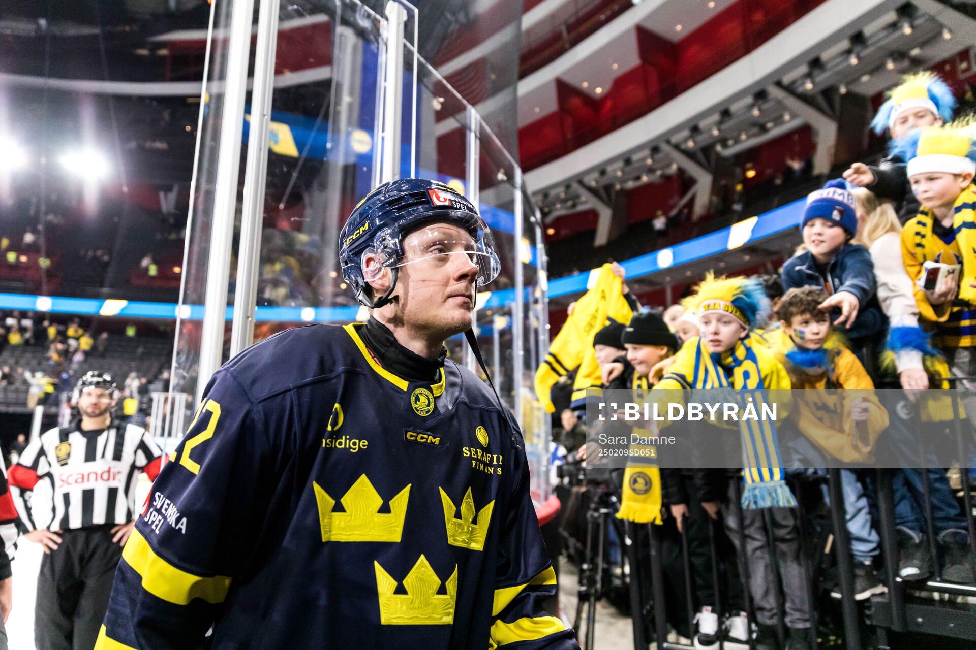 Fredrik Olofsson of Sweden looks dejected