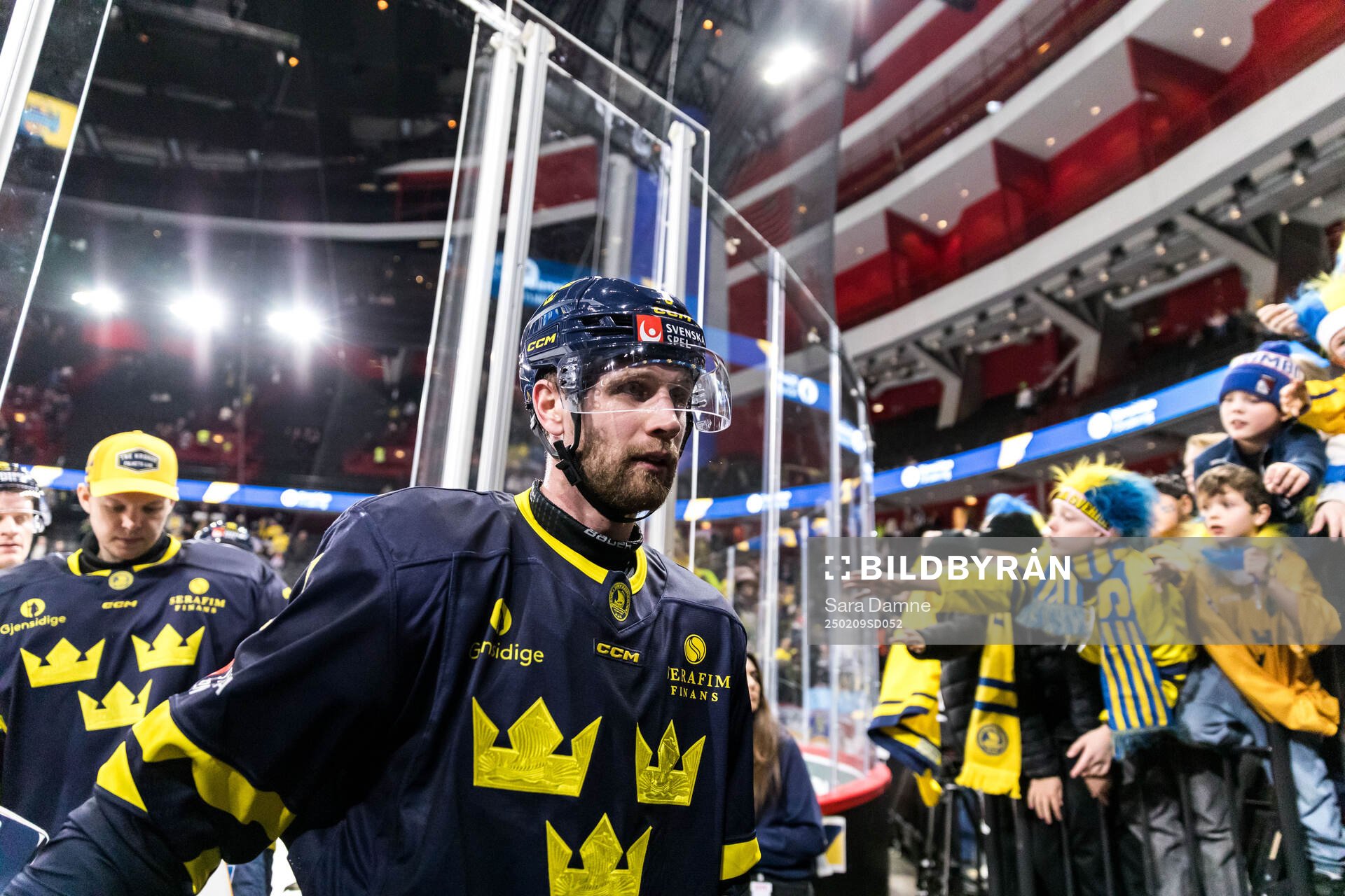 Klas Dahlbeck of Sweden looks dejected