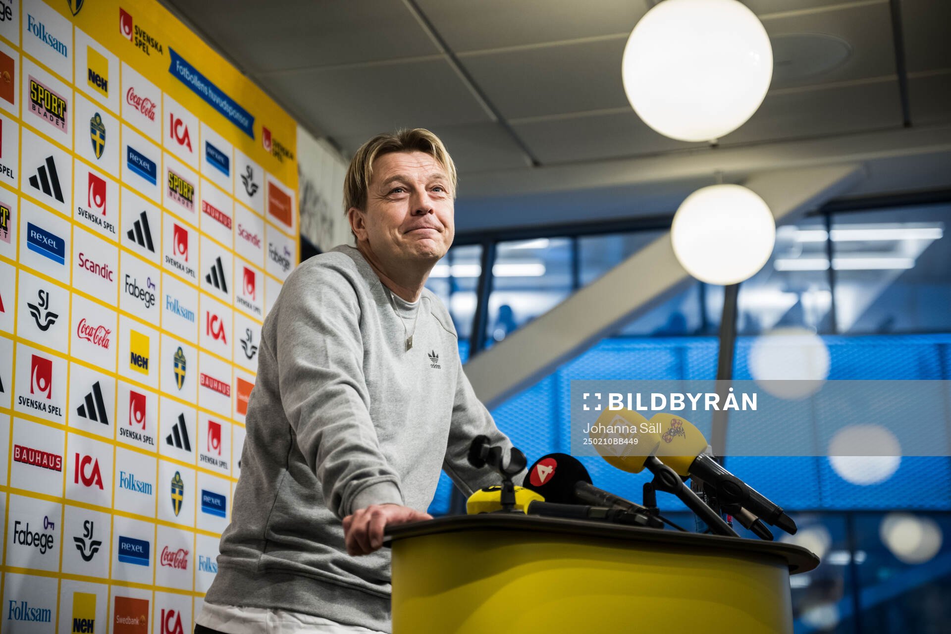 Incoming head coach Tony Gustavsson of Sweden