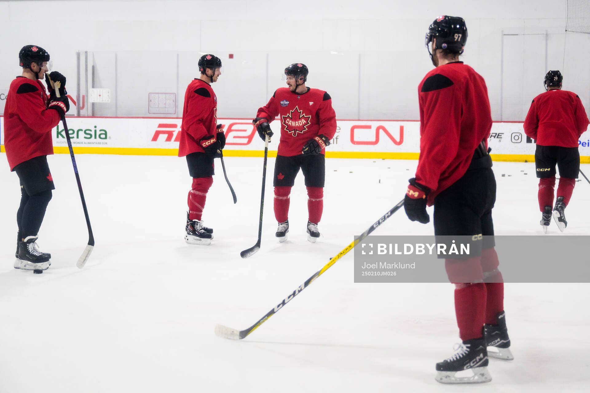 Cale Makar, Sam Reinhart, Sidney Crosby, Connor McDavid and