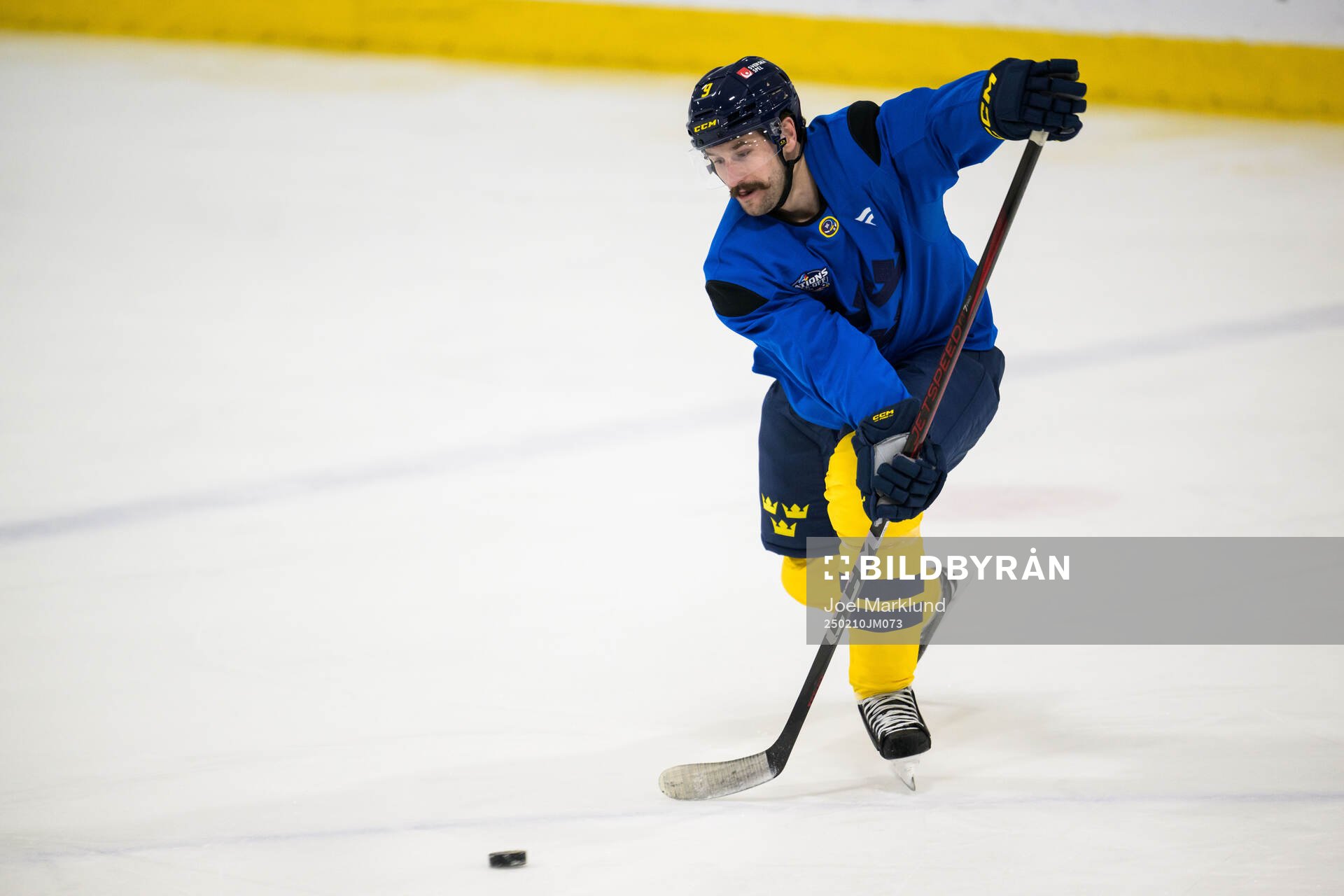 Filip Forsberg of Sweden at a practice session