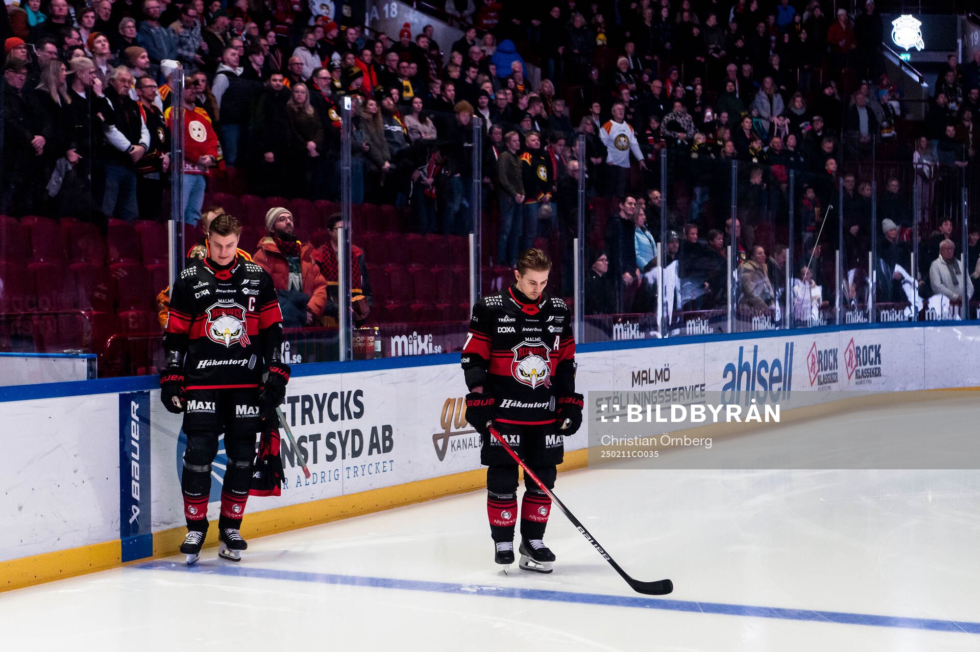 Malmö Redhawks Fredrik Händemark och Henrik Haapala