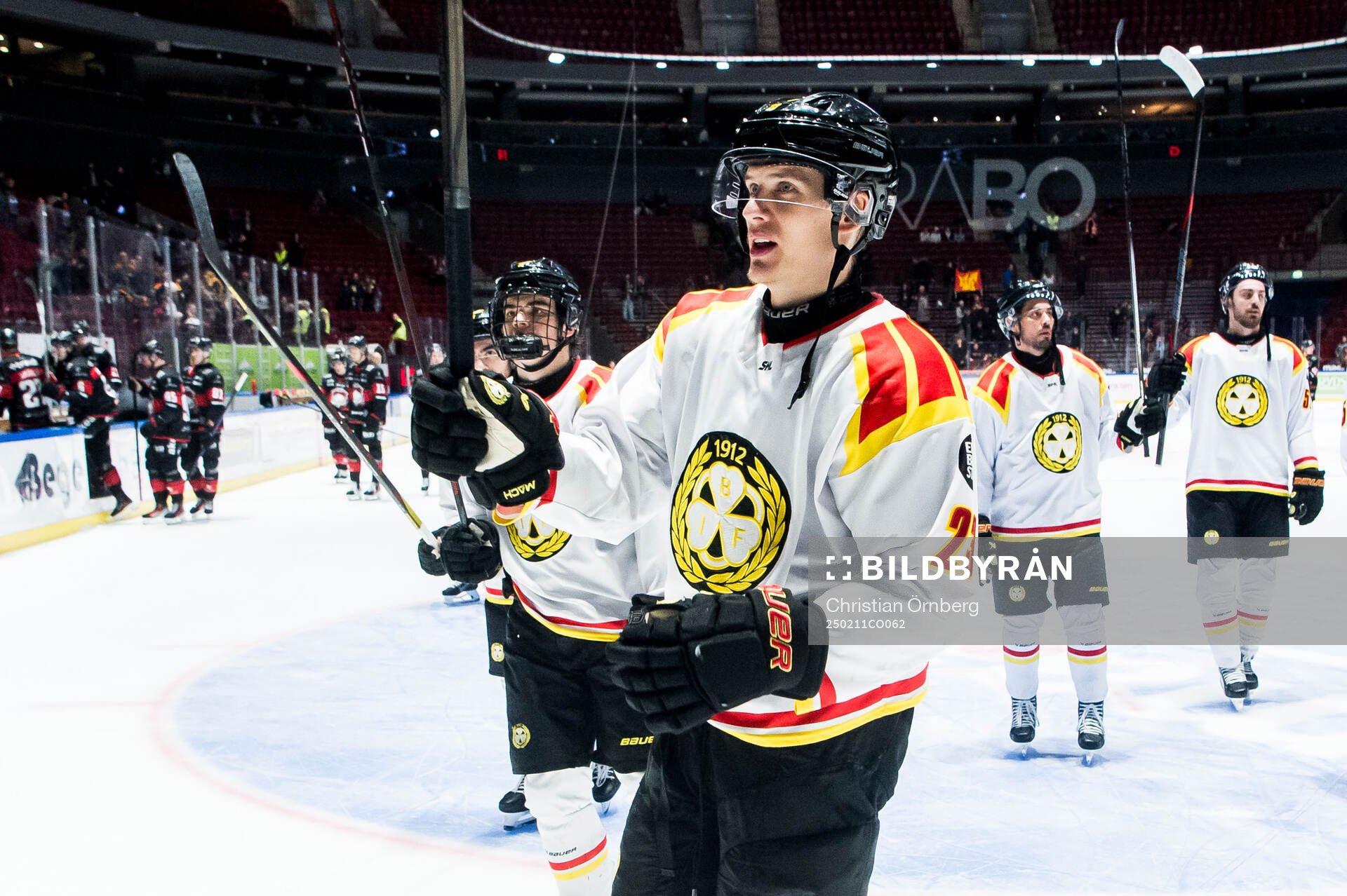 Brynäs Oskar Lindblom jublar