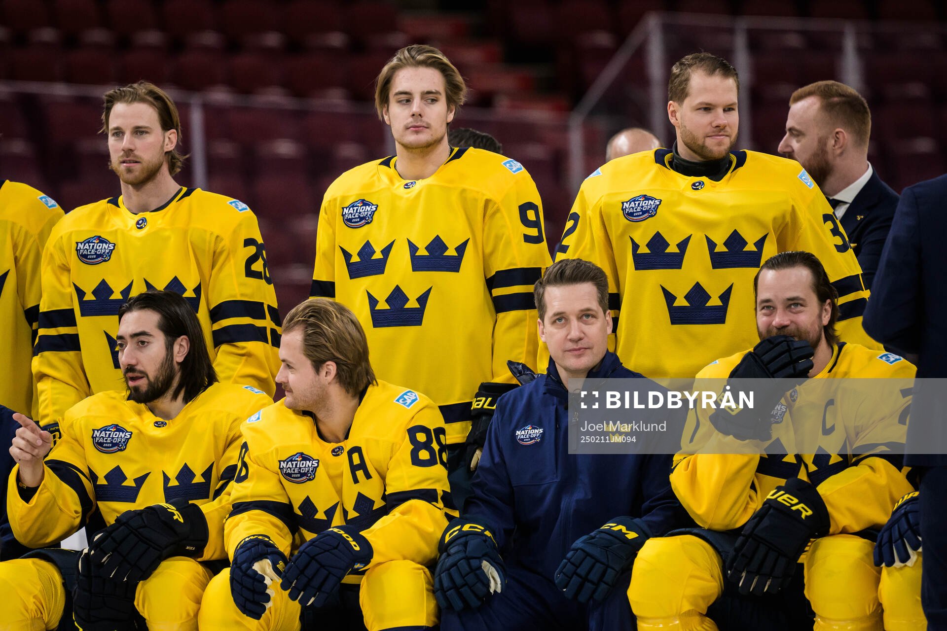 Elias Lindholm, Mika Zibanejad, William Nylander, Leo