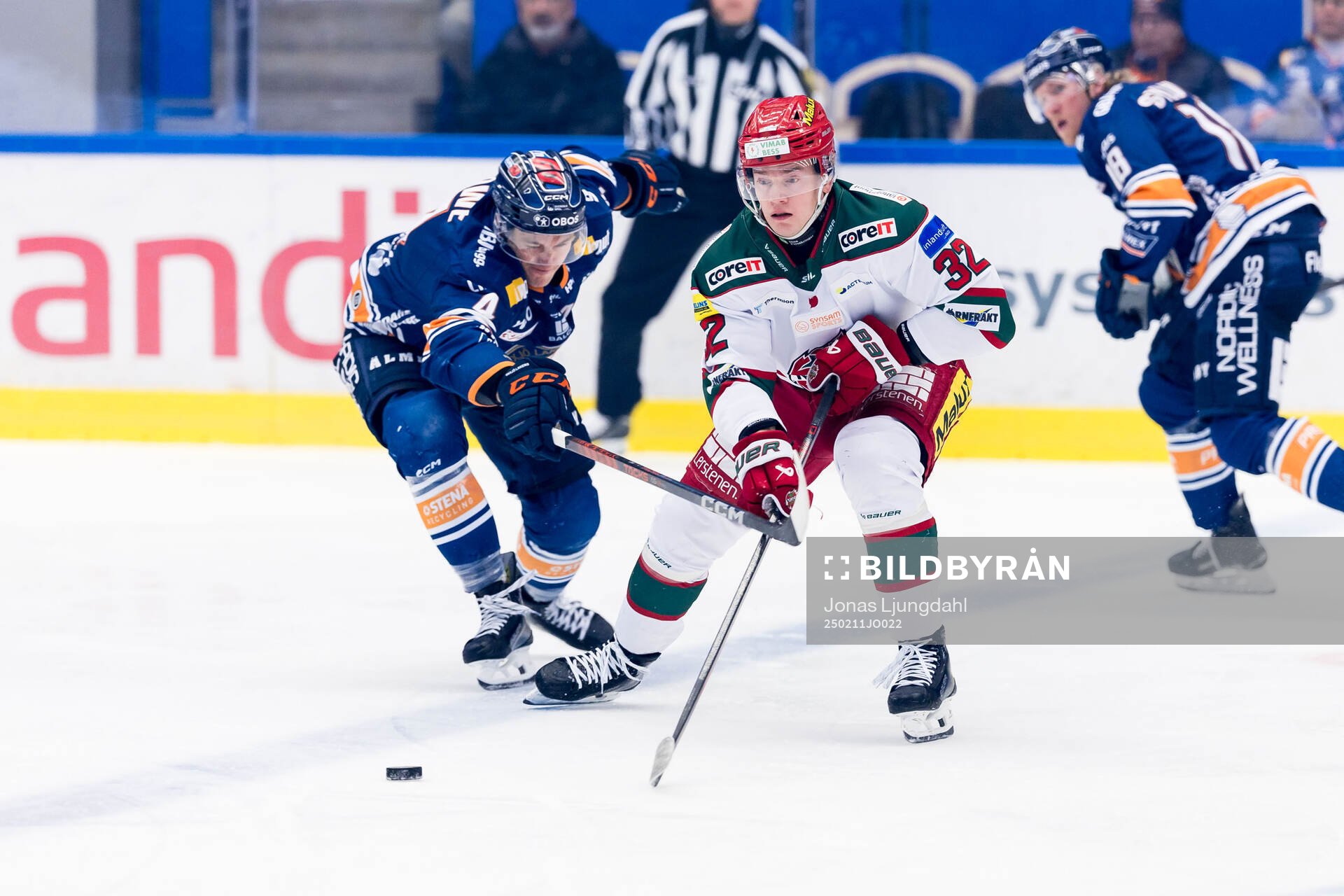 Växjös Keegan Lowe och Modos Theodor Niederbach