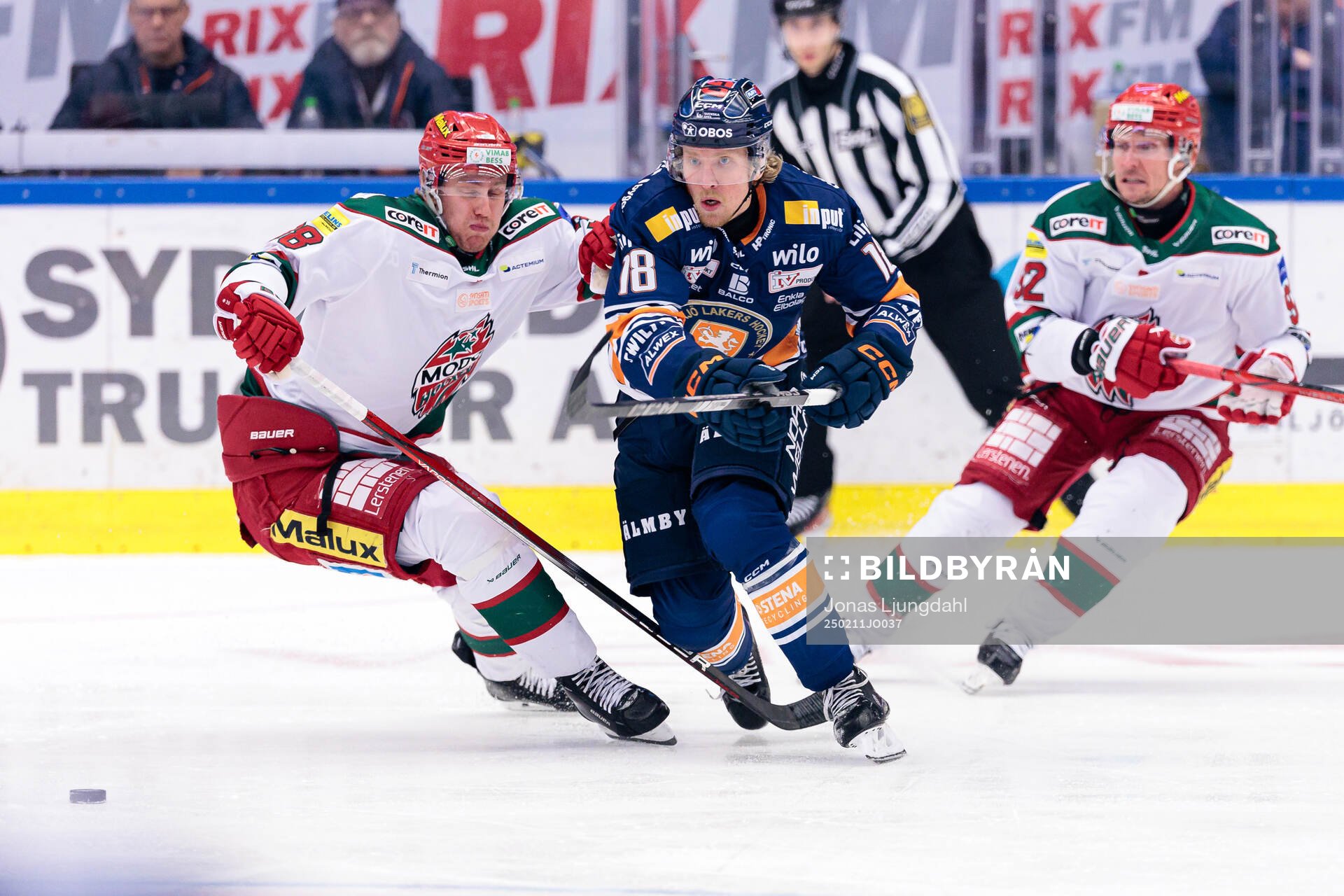 Modos Johan Södergran och Växjös Marcus Sylvegård