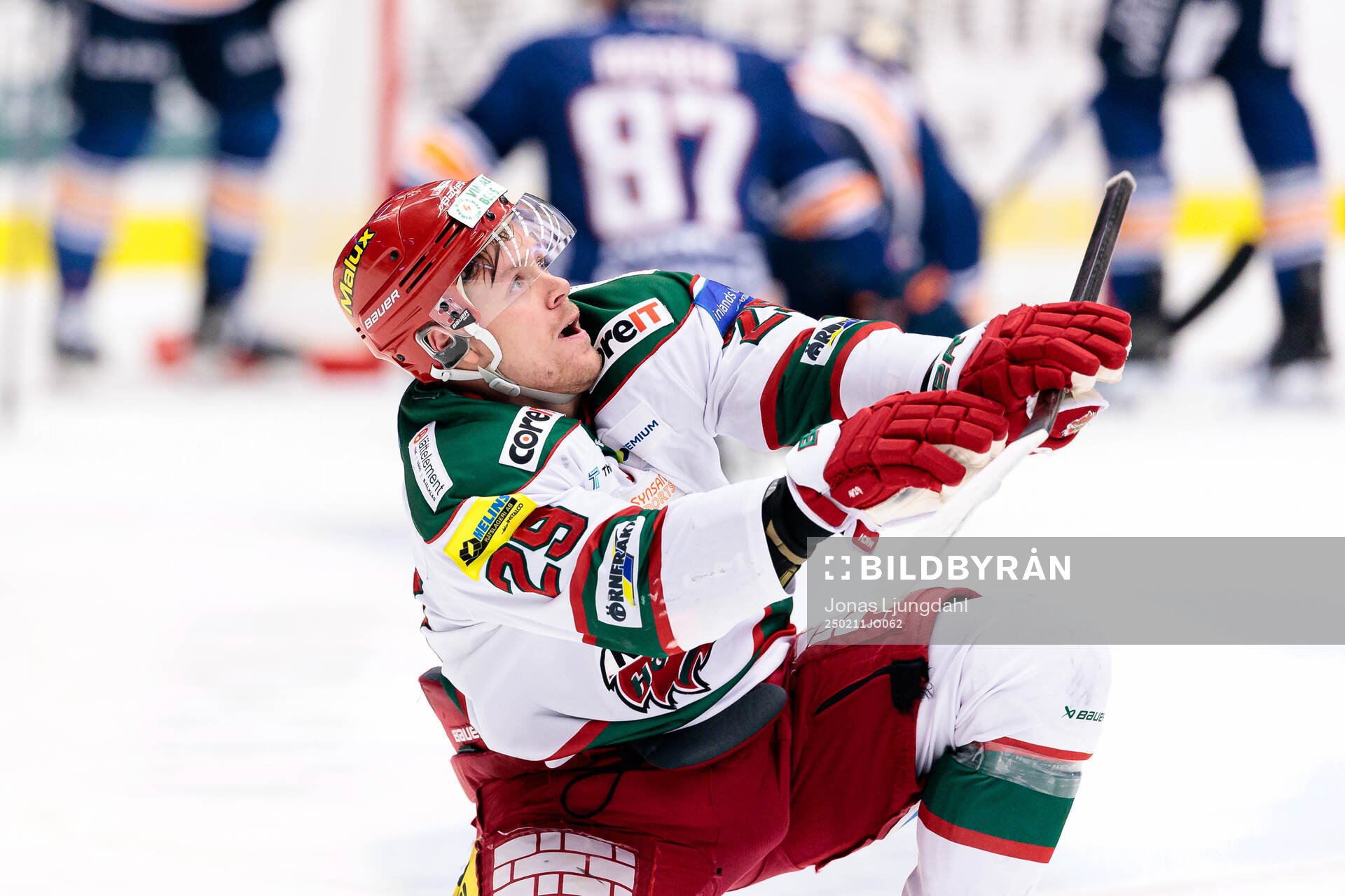 Modos Mikkel Aagaard jublar