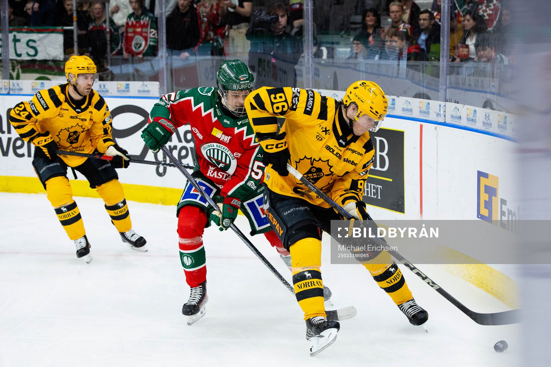Frölundas Ivar Stenberg och Skellefteås Rickard Hugg