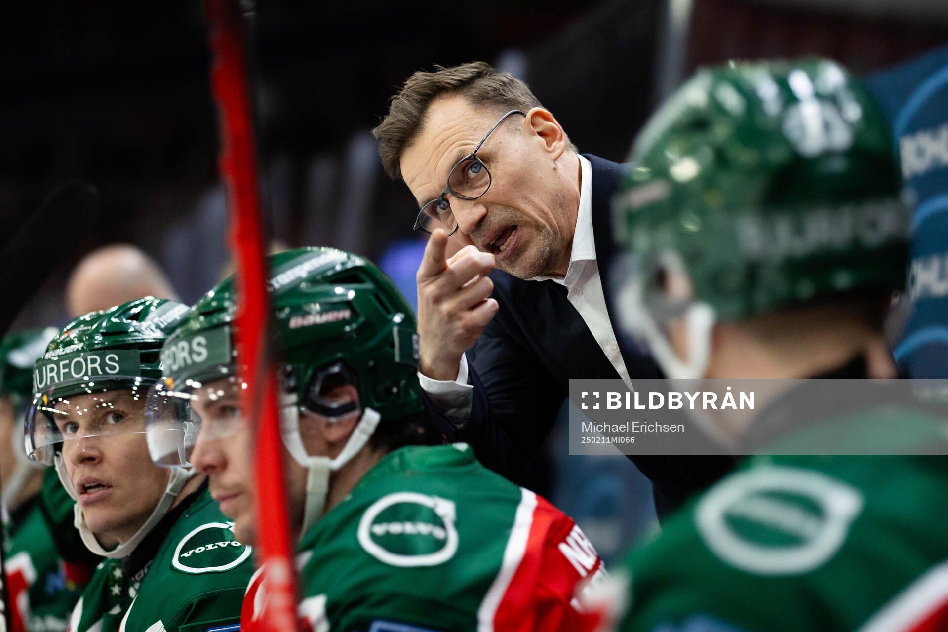 Frölundas assisterande tränare Kristoffer Näslund