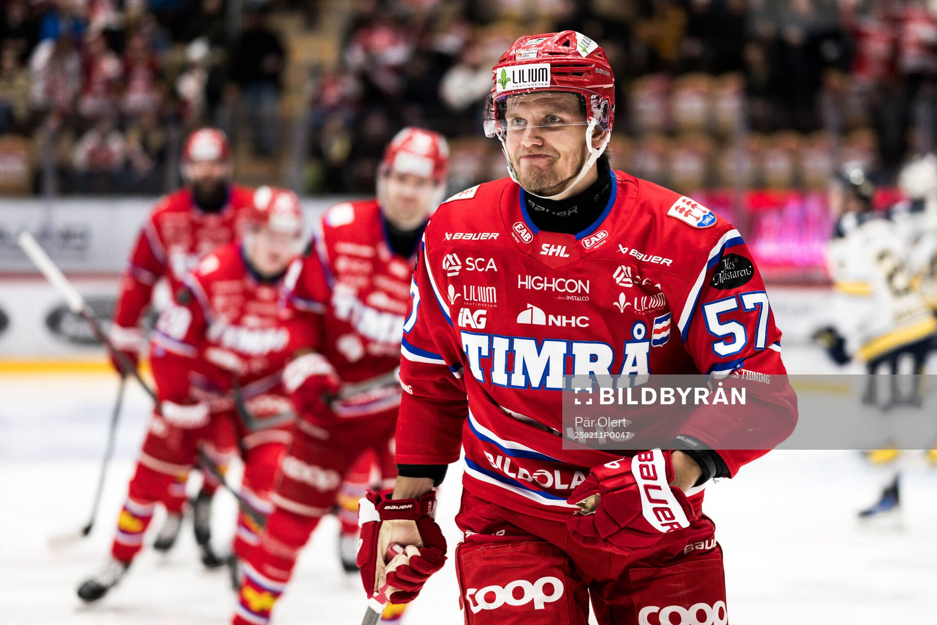 Timrås Anton Wedin jublar