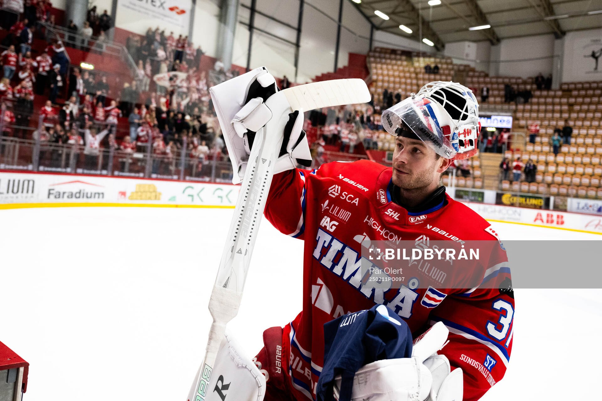 Timrås målvakt Tim Juel