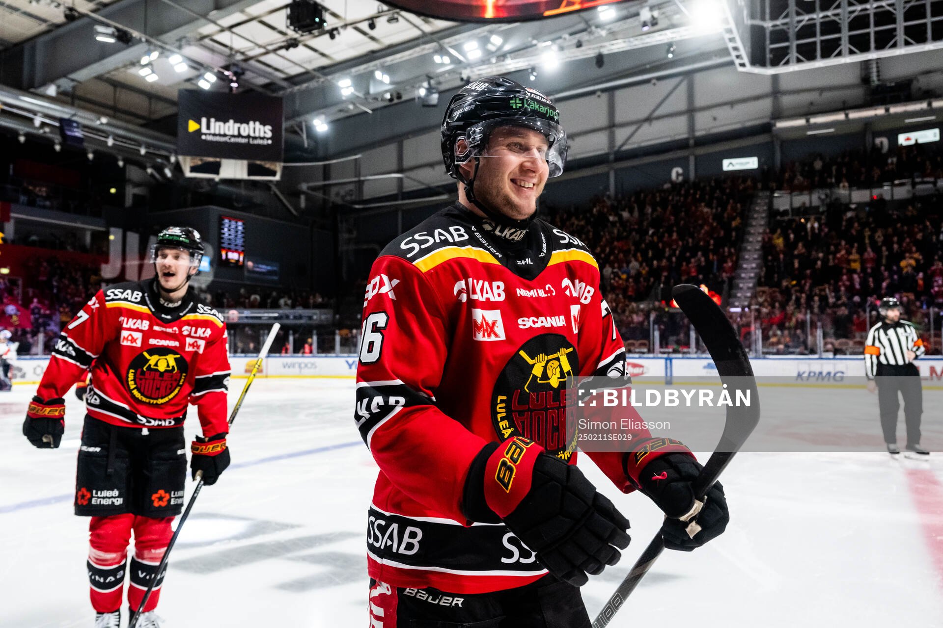 Luleås Anton Levtchi jublar