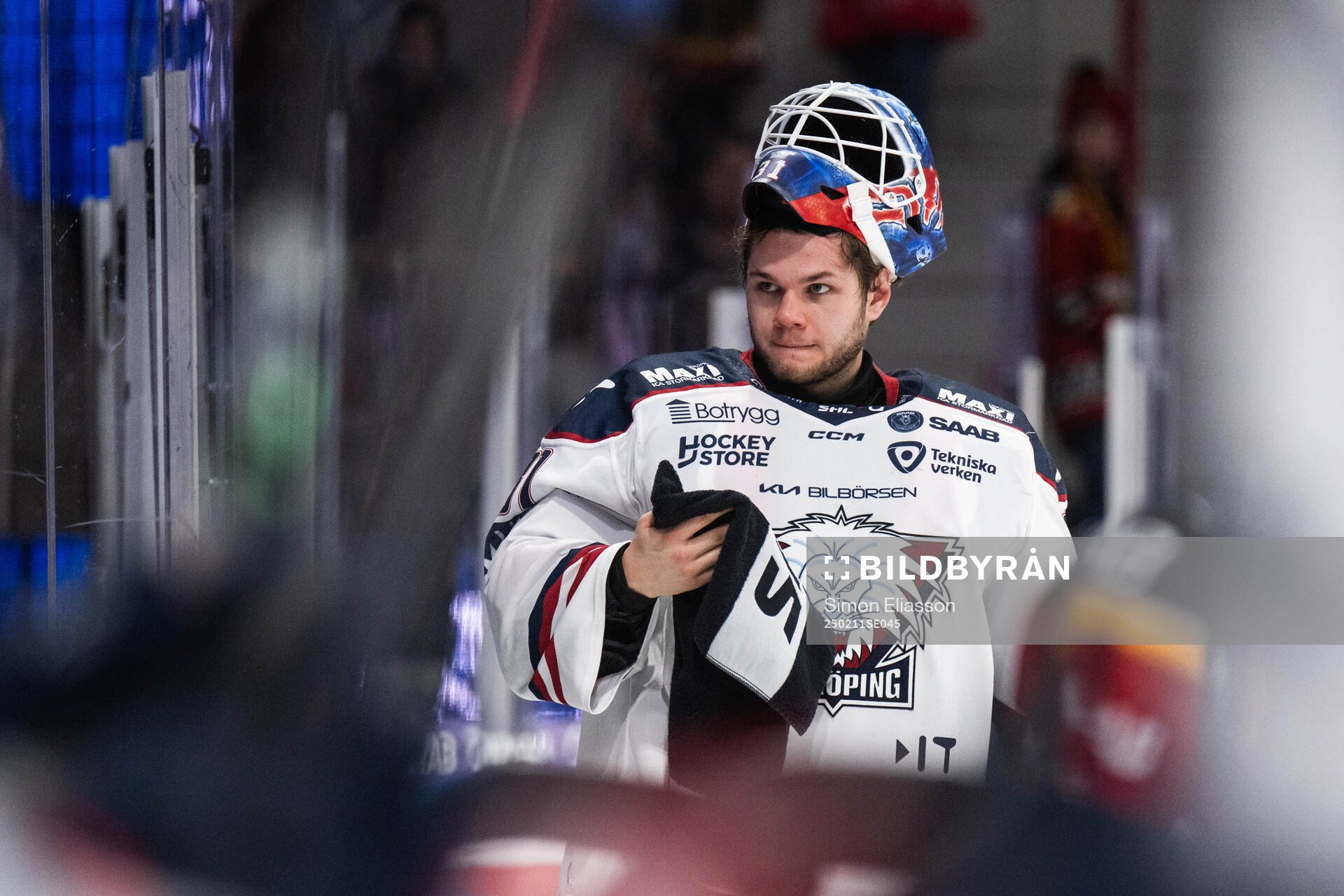 Linköpings målvakt Jesper Myrenberg