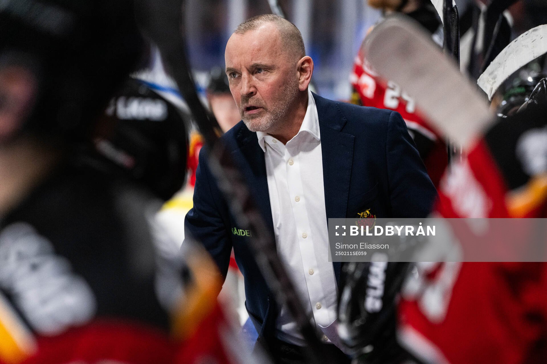 Luleås tränare Thomas Berglund