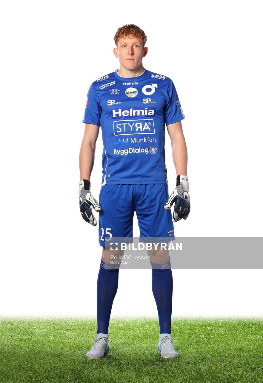 Degerfors målvakt Rasmus Forsell