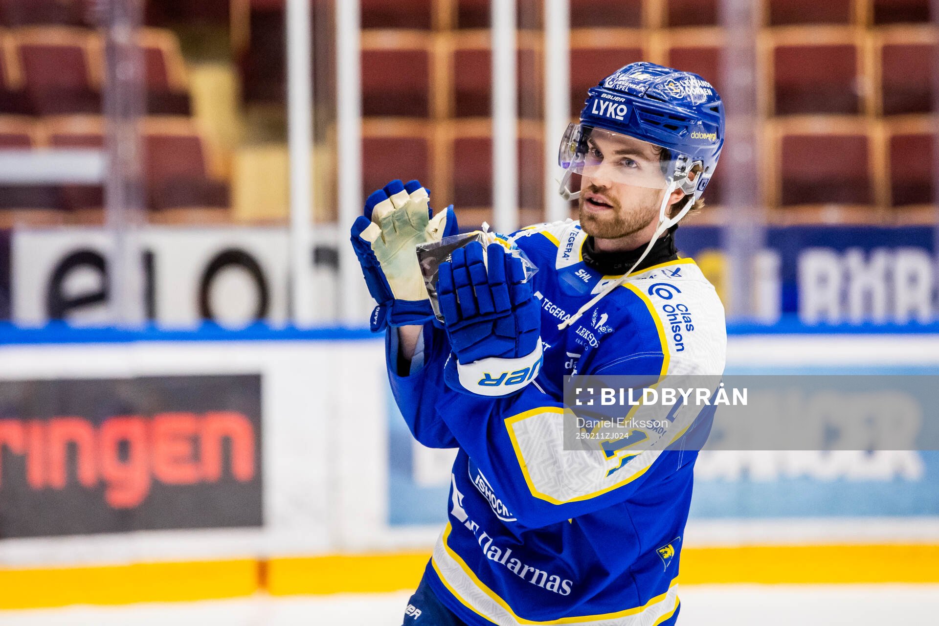 Leksands Oskar Lang utsedd till matchens krigare