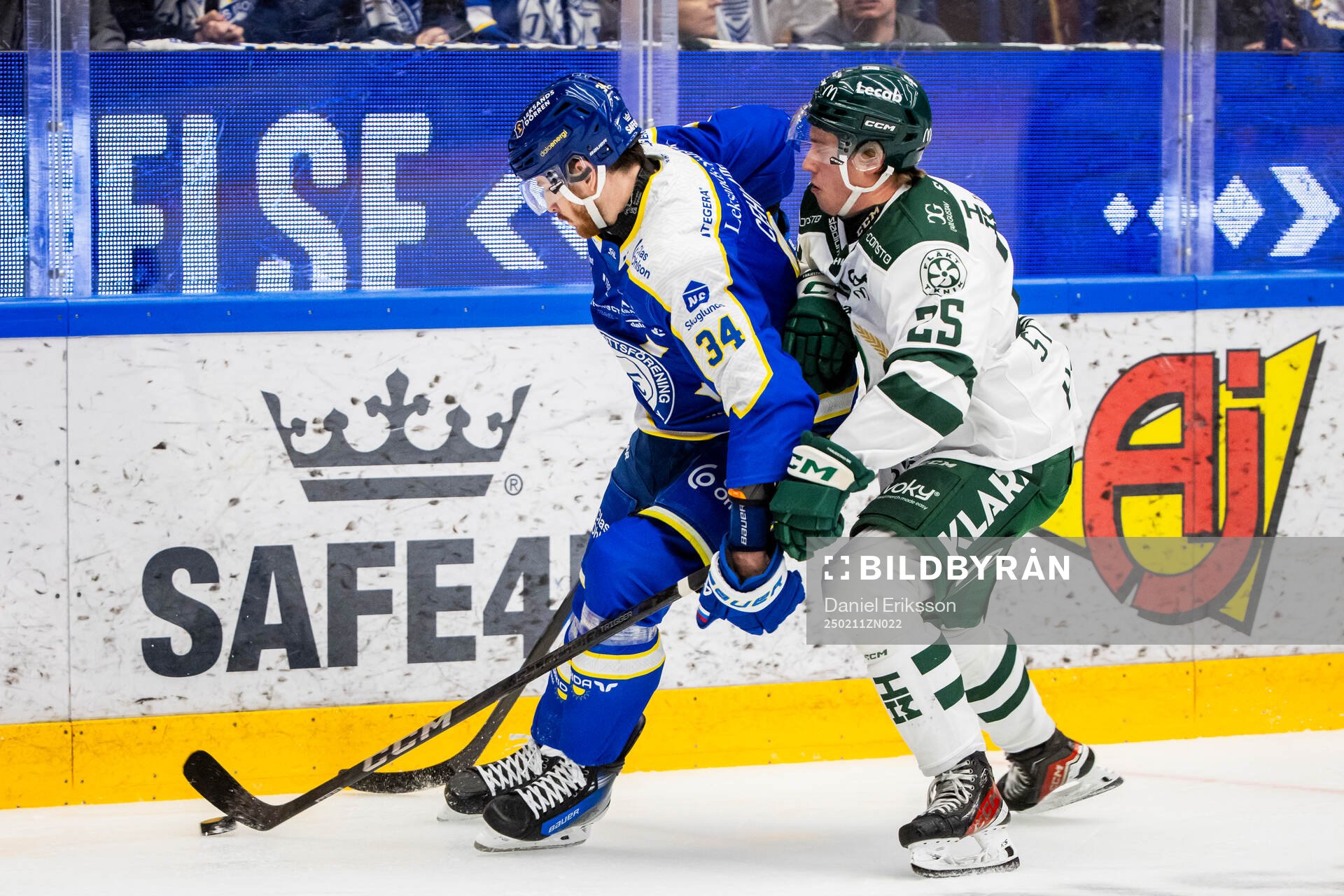 Leksands Peter Cehlarik och Färjestads Noel Styrenius