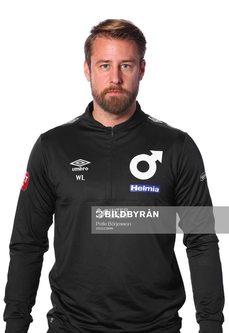 Degerfors tränare William Lundin