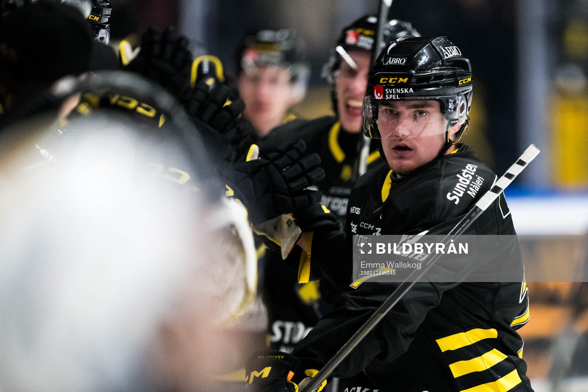 AIKs Christoffer Björk jublar