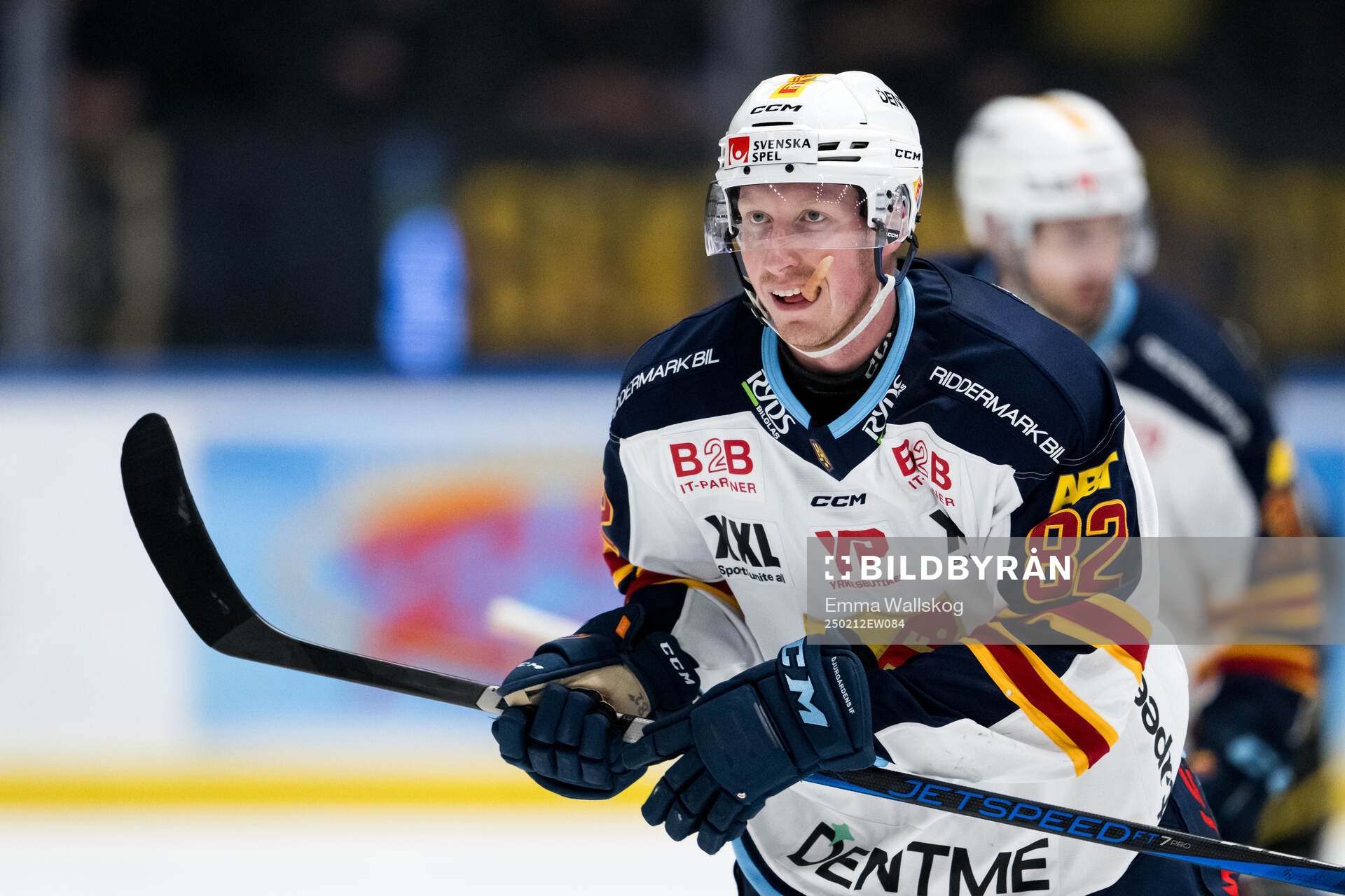 Djurgårdens Colby Sissons jublar