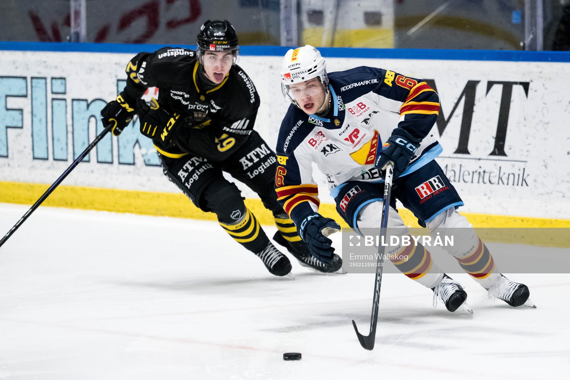 AIKs Daniel Ljungman och Djurgårdens Mattias Hävelid
