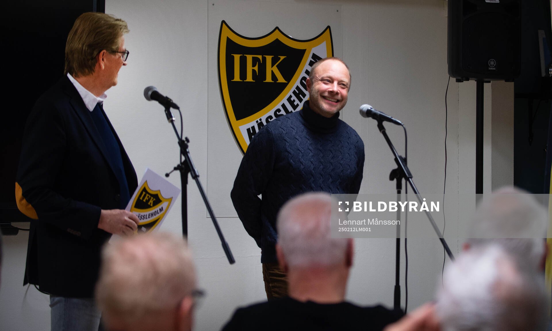 Anders Andersson besöker IFK Hässleholms Fotbollskafé och
