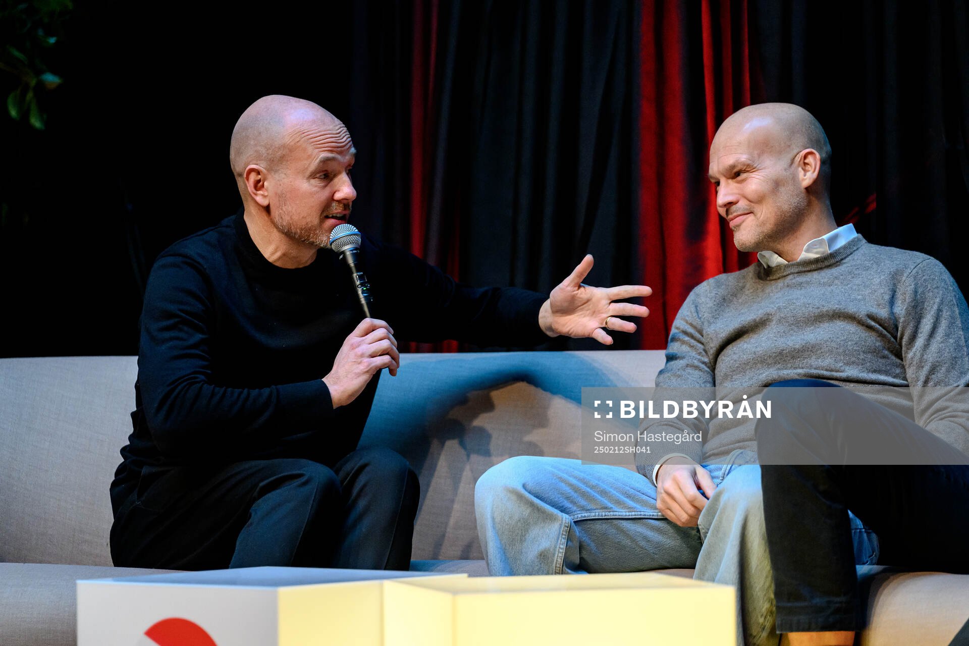 Erik Westberg, Sportchef Viaplay, och Fredrik Ljungberg,