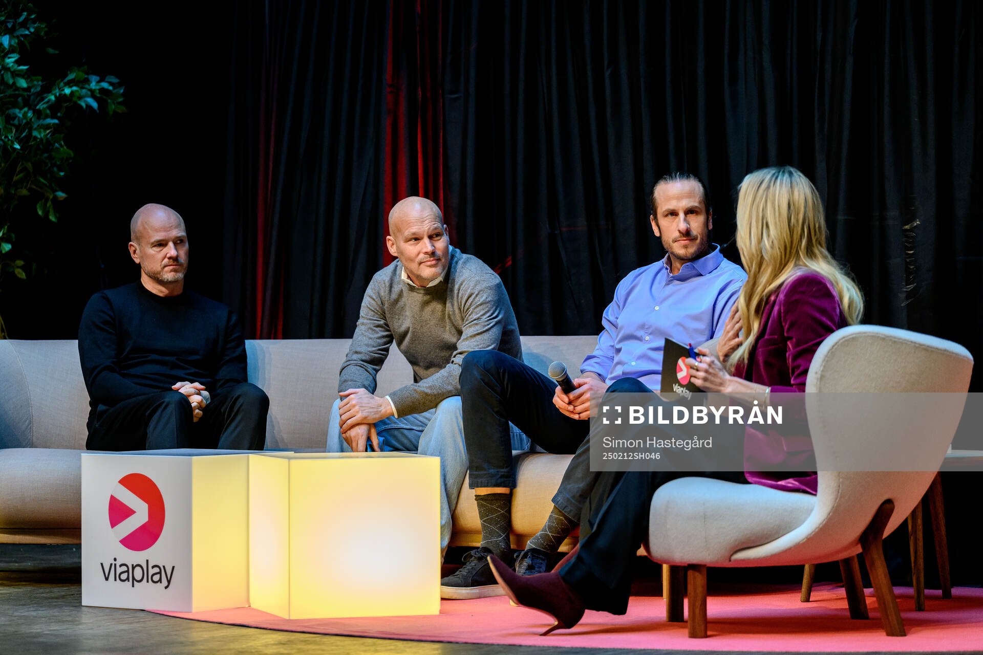 Erik Westberg, Sportchef Viaplay, Fredrik Ljungberg och