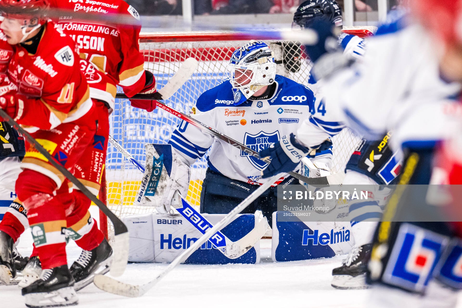 Karlskogas målvakt Samuel Jonsson